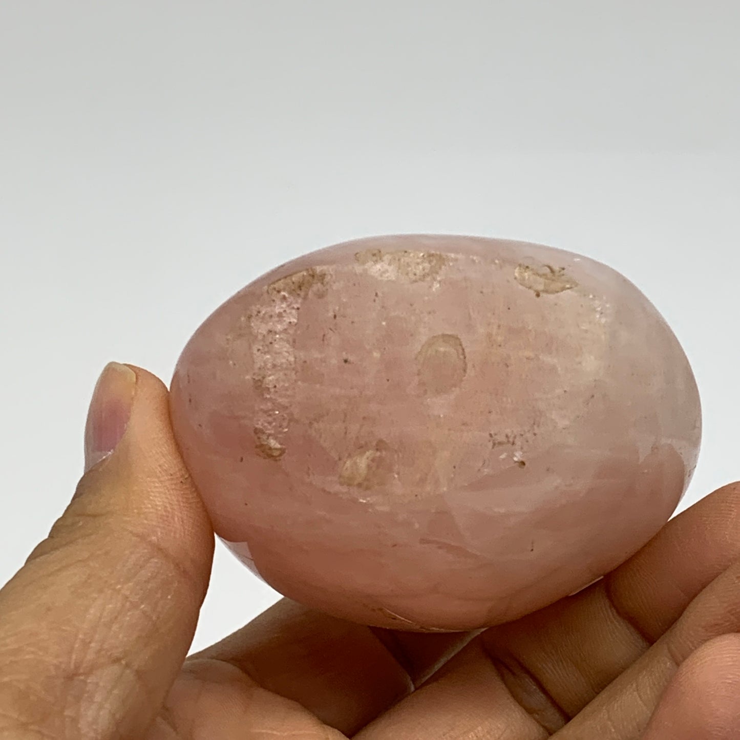 0.5 lbs, 2.4"x2.3"x1.7", Rose Quartz Crystal Freeform Polished Crystal, B37356