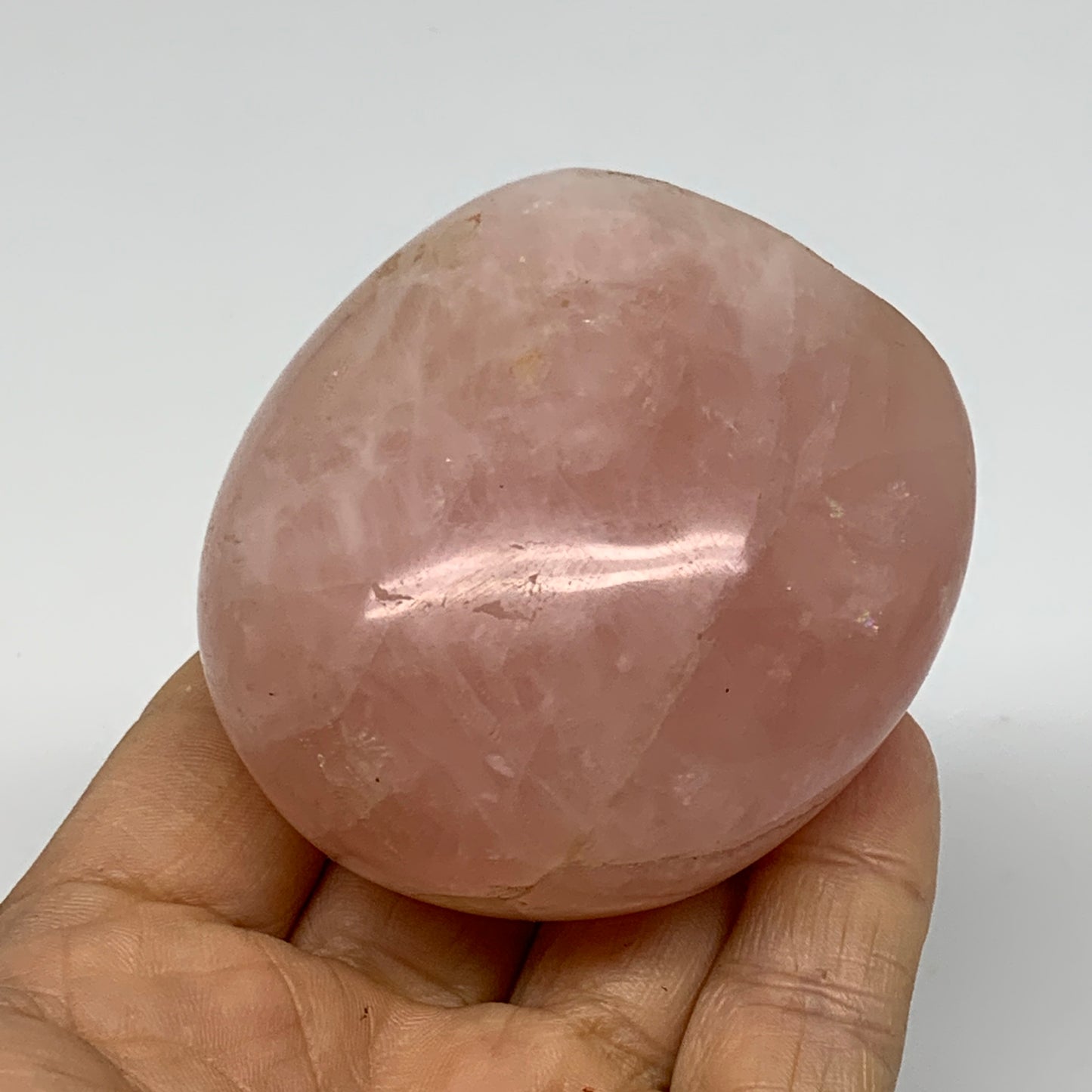0.5 lbs, 2.4"x2.3"x1.7", Rose Quartz Crystal Freeform Polished Crystal, B37356