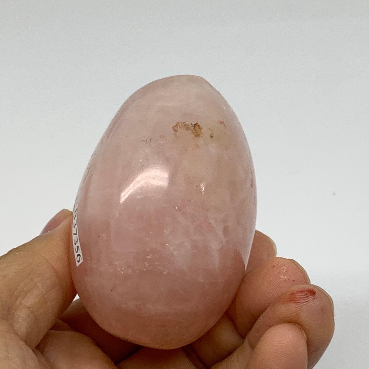 0.5 lbs, 2.4"x2.3"x1.7", Rose Quartz Crystal Freeform Polished Crystal, B37356