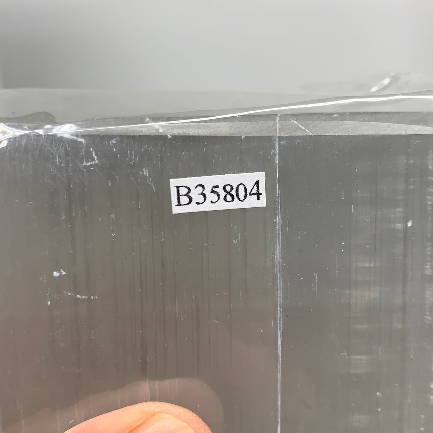 9.9 lbs. 11.7"x3.5", Rectangle Selenite (Satin Spar) Lamp, w/6ft Chord, B35804