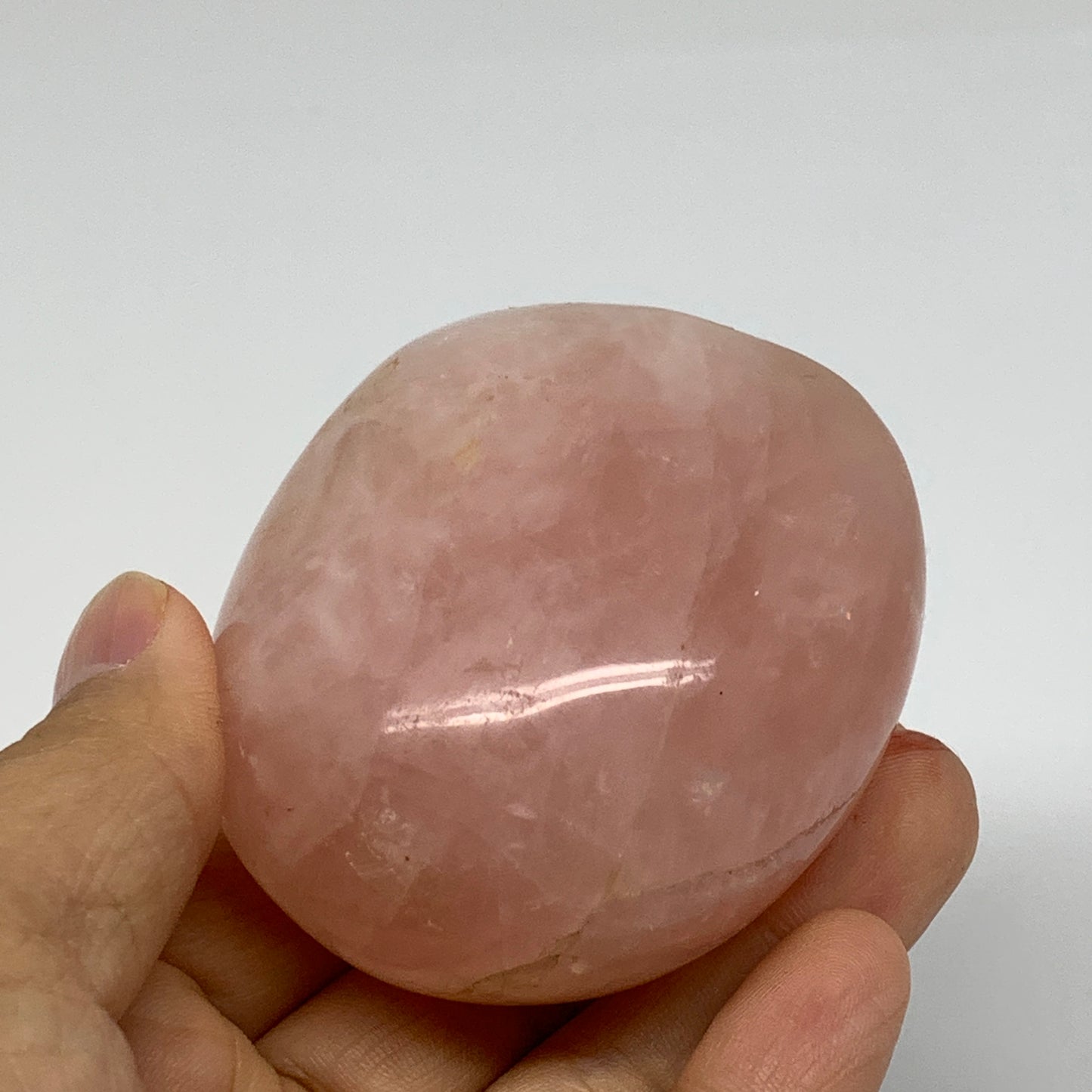 0.5 lbs, 2.4"x2.3"x1.7", Rose Quartz Crystal Freeform Polished Crystal, B37356
