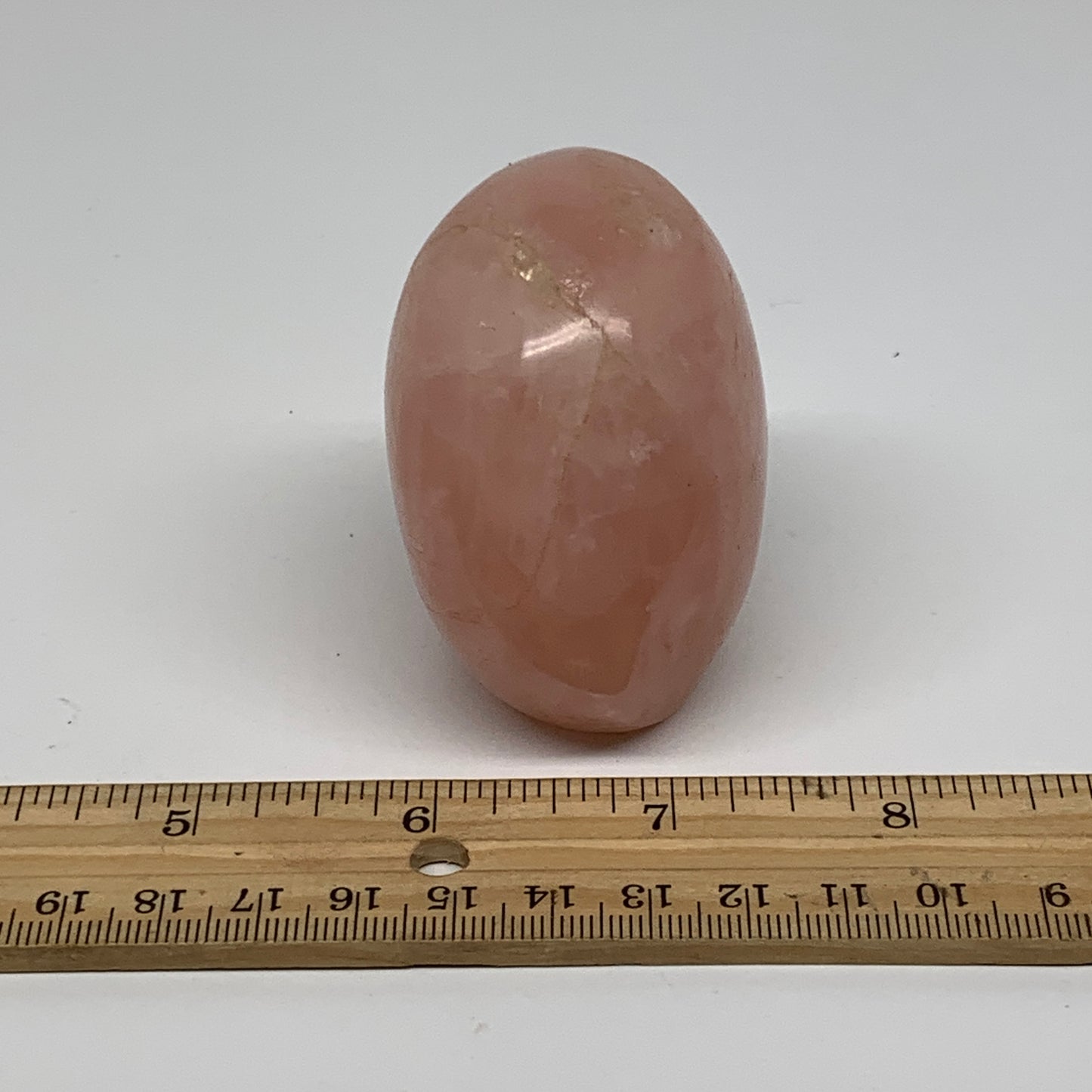 0.5 lbs, 2.4"x2.3"x1.7", Rose Quartz Crystal Freeform Polished Crystal, B37356