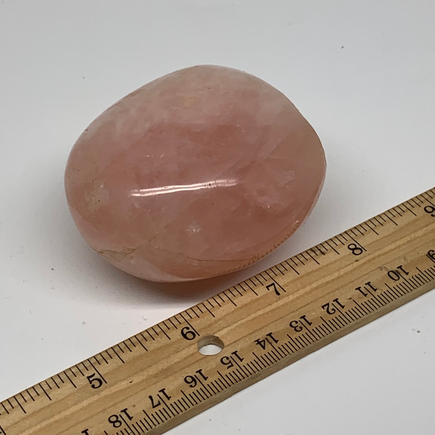 0.5 lbs, 2.4"x2.3"x1.7", Rose Quartz Crystal Freeform Polished Crystal, B37356