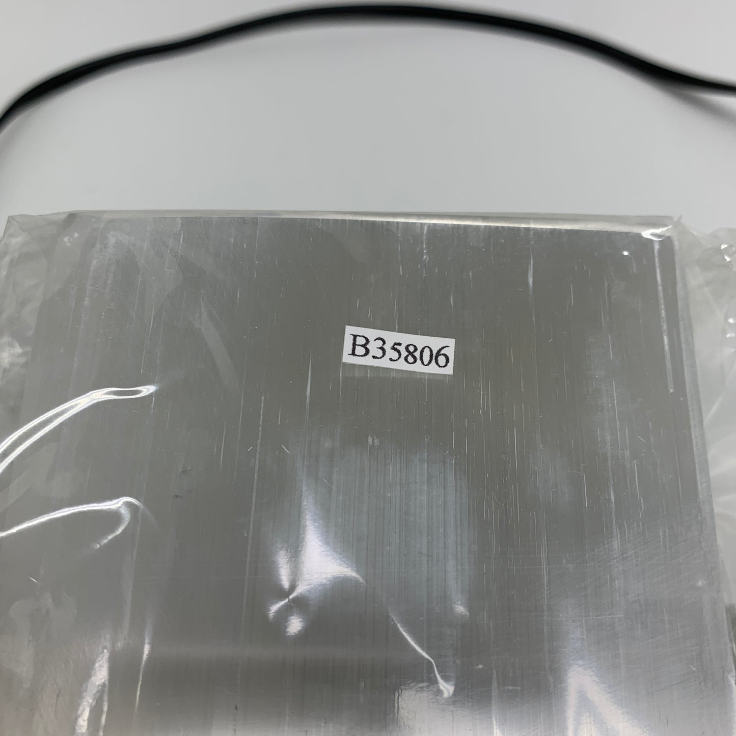 11.6 lbs. 11.7"x3.5", Rectangle Selenite (Satin Spar) Lamp, w/6ft Chord, B35806