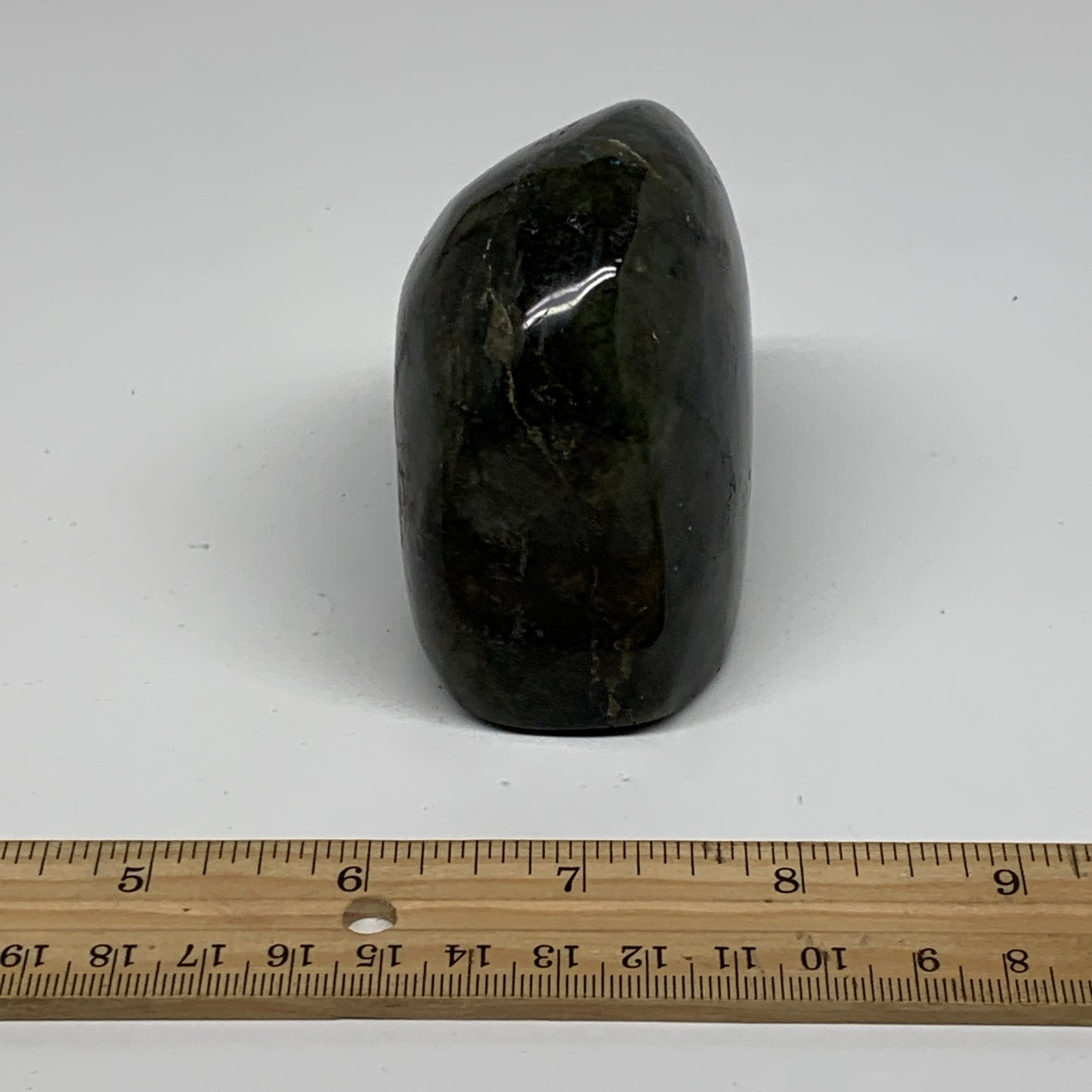 1 lbs, 2.7"x3.1"x1.8" Natural Labradorite Crystal Gemstones Freeform, B37359