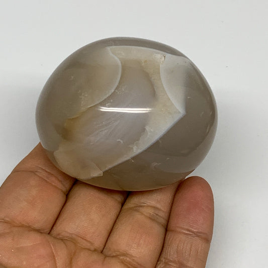 170.6g, 2.3"x1.9"x1.6" Orca Agate Palm-Stone Reiki Energy Crystal Reiki, B28664