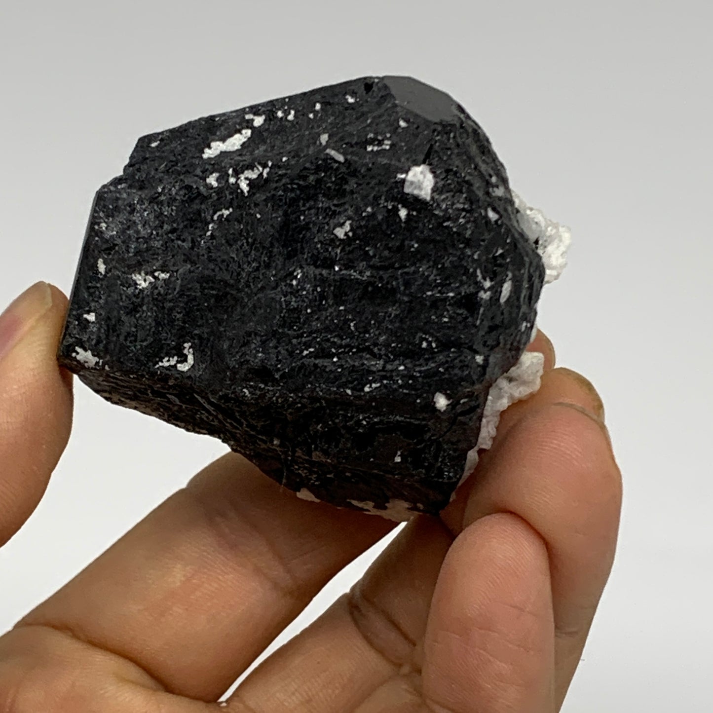 97.5g, 1.8"x1.5"x1.4", Black Tourmaline Phosphorus Mineral Specimen, B33719