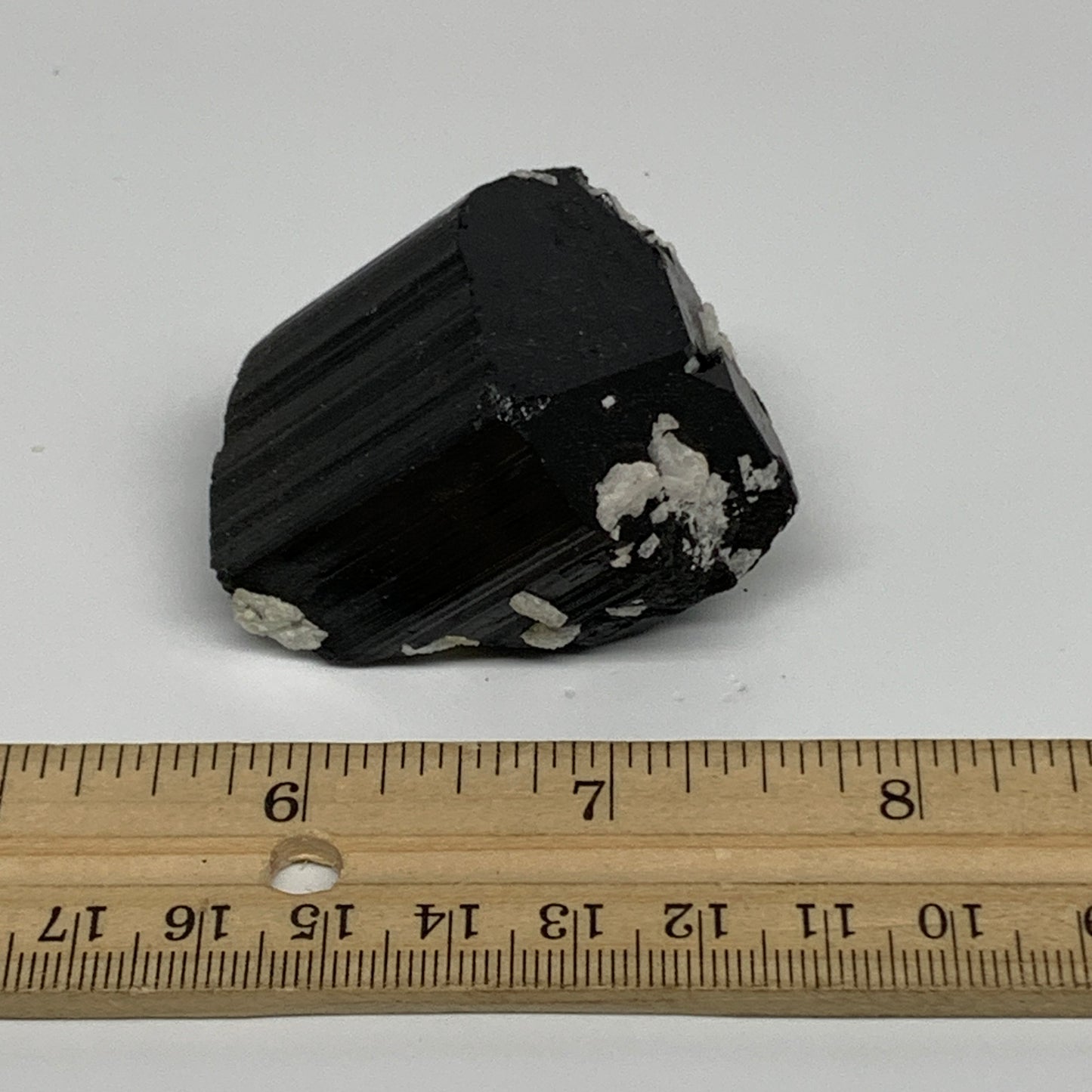 97.5g, 1.8"x1.5"x1.4", Black Tourmaline Phosphorus Mineral Specimen, B33719