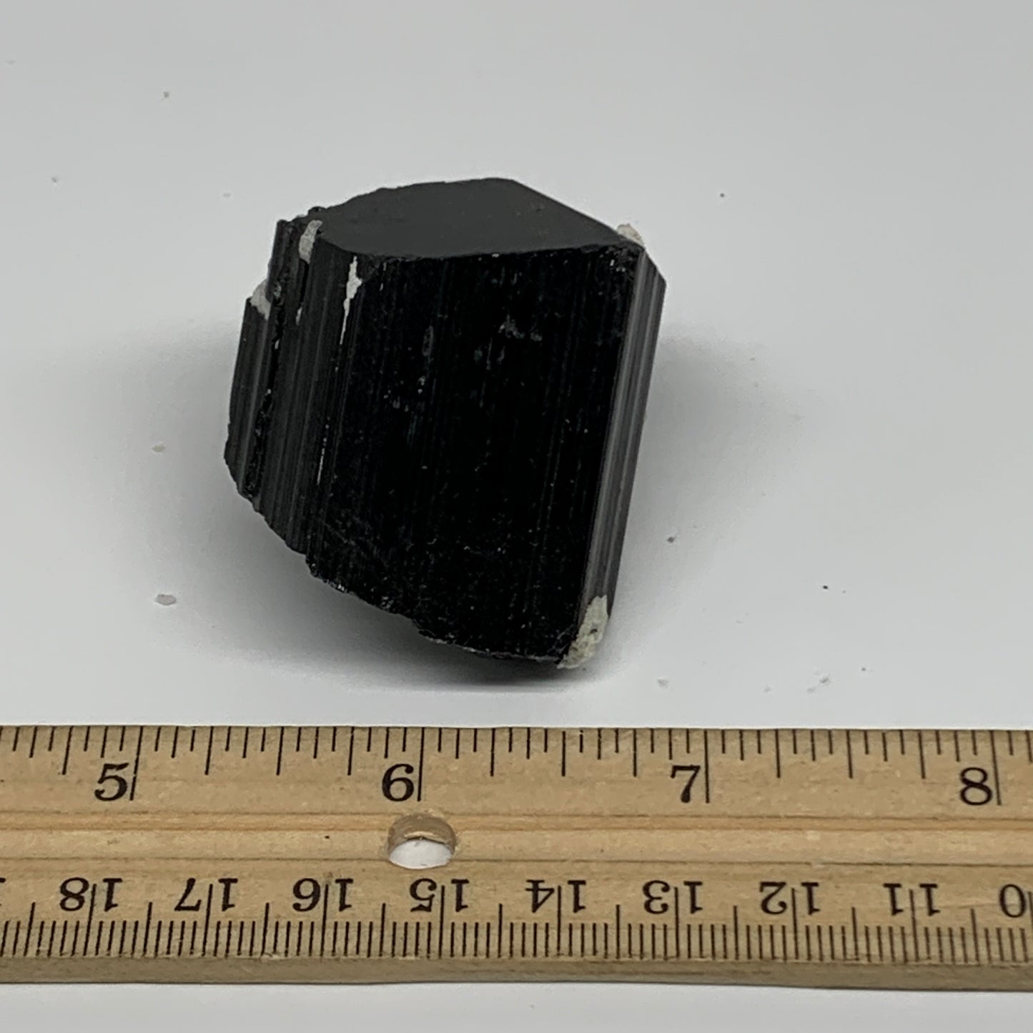 97.5g, 1.8"x1.5"x1.4", Black Tourmaline Phosphorus Mineral Specimen, B33719