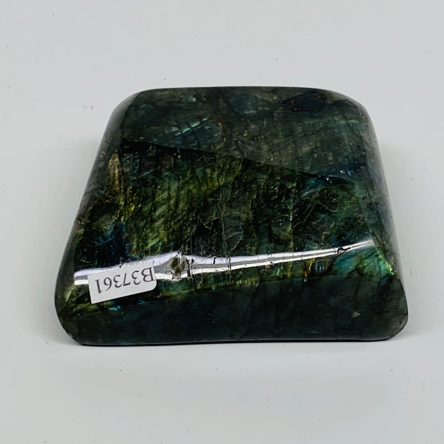 0.57 lbs, 2.9"x2.4"x1.2" Natural Labradorite Crystal Gemstones Freeform, B37361