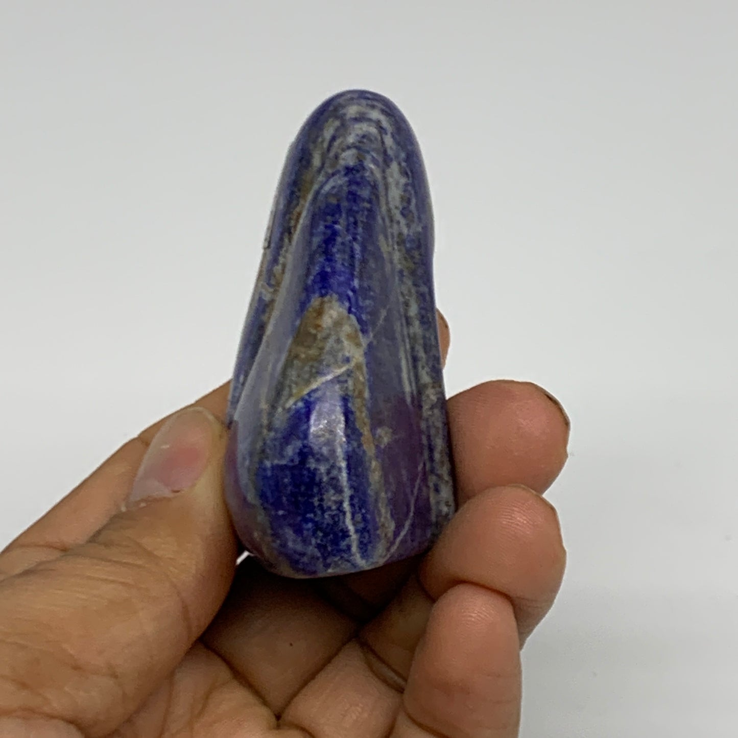 100g, 2.4"x1.8"x1.1", Natural Freeform Lapis Lazuli from Afghanistan, B33032