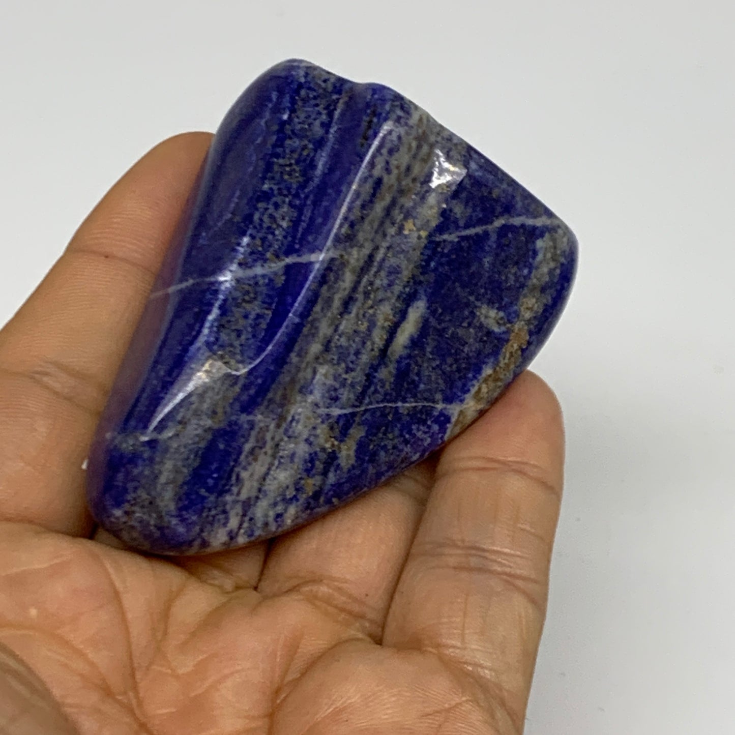 100g, 2.4"x1.8"x1.1", Natural Freeform Lapis Lazuli from Afghanistan, B33032