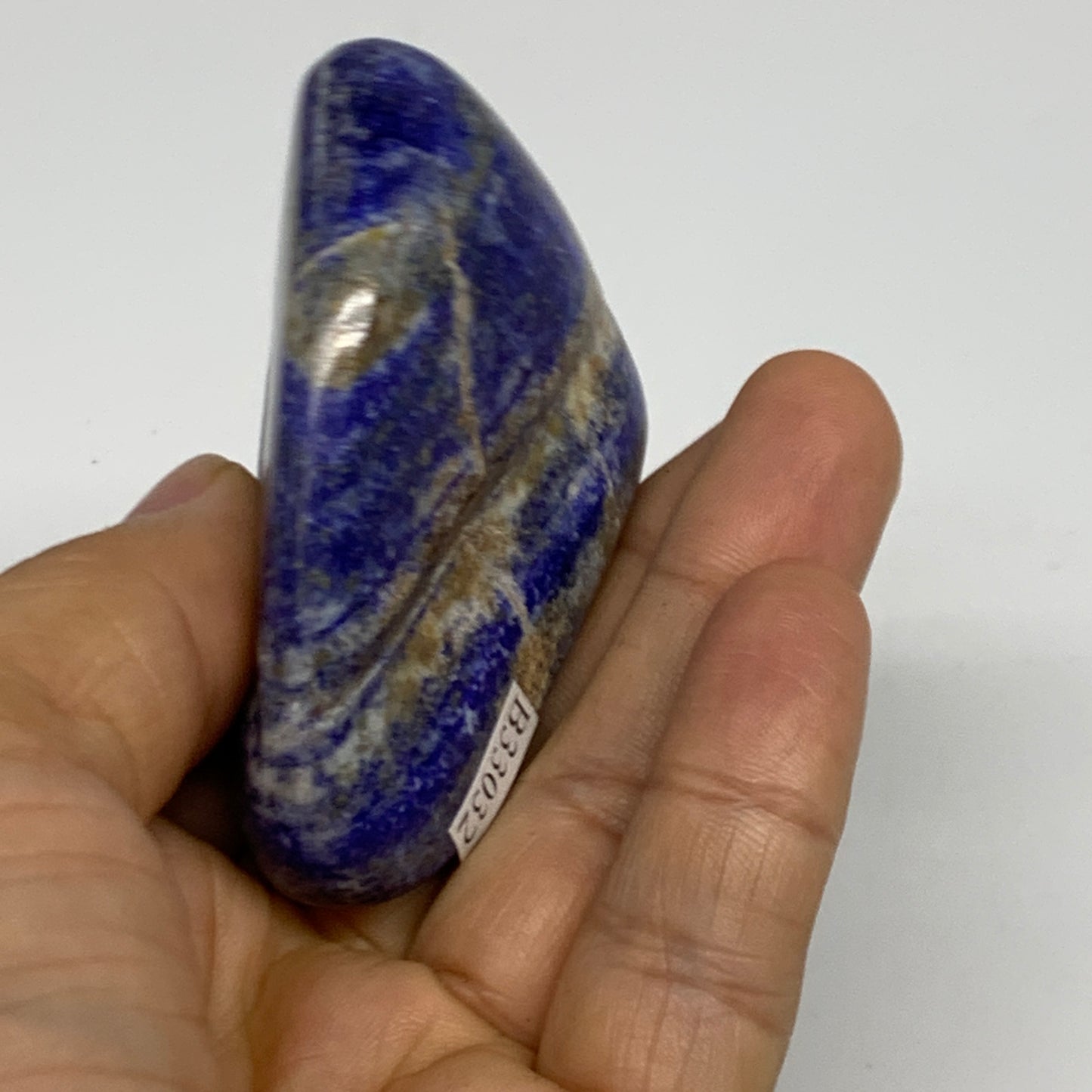 100g, 2.4"x1.8"x1.1", Natural Freeform Lapis Lazuli from Afghanistan, B33032
