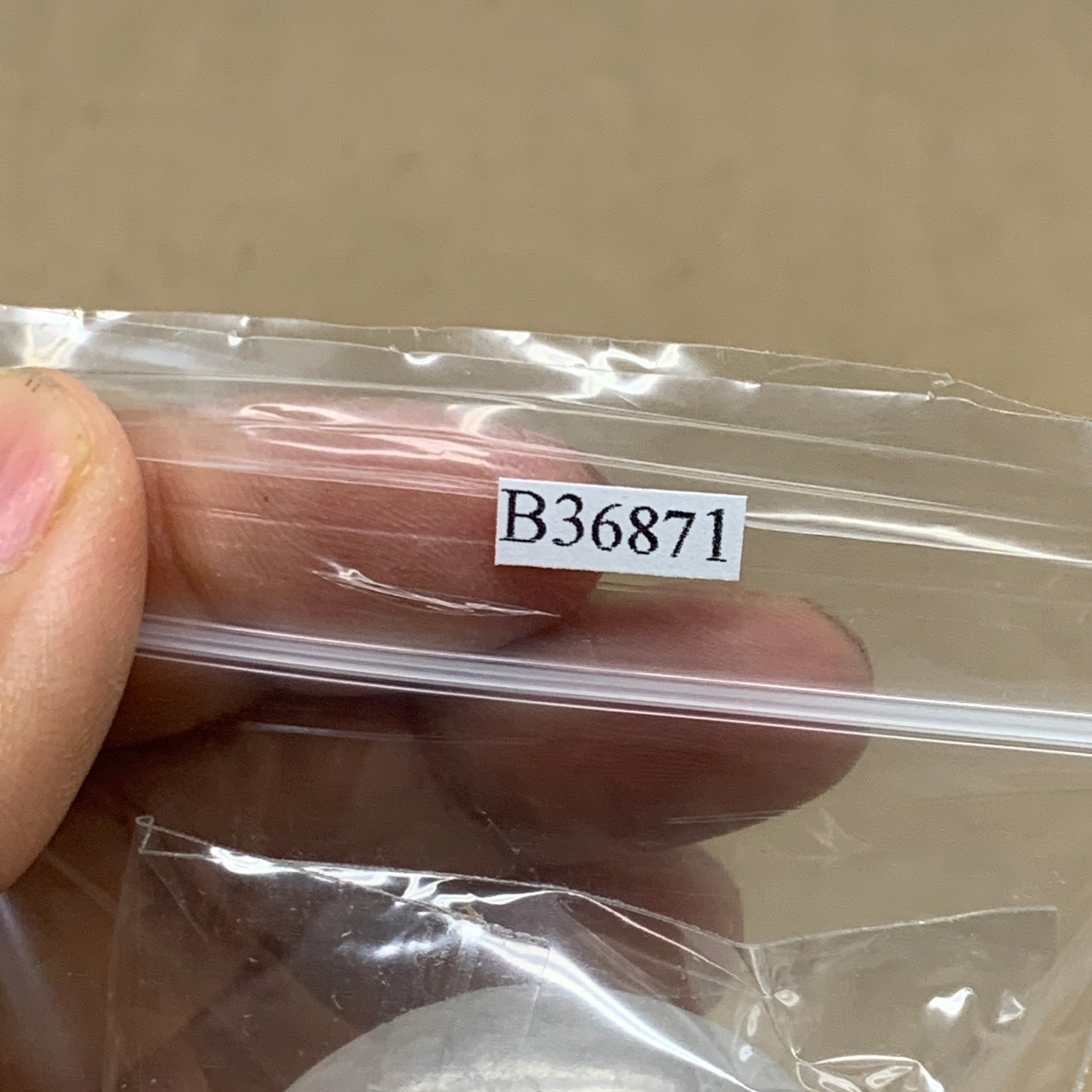 168g, 2.4"x1.8"x1", 2pcs, White Selenite Palmstone Crystal Pillow, B36871