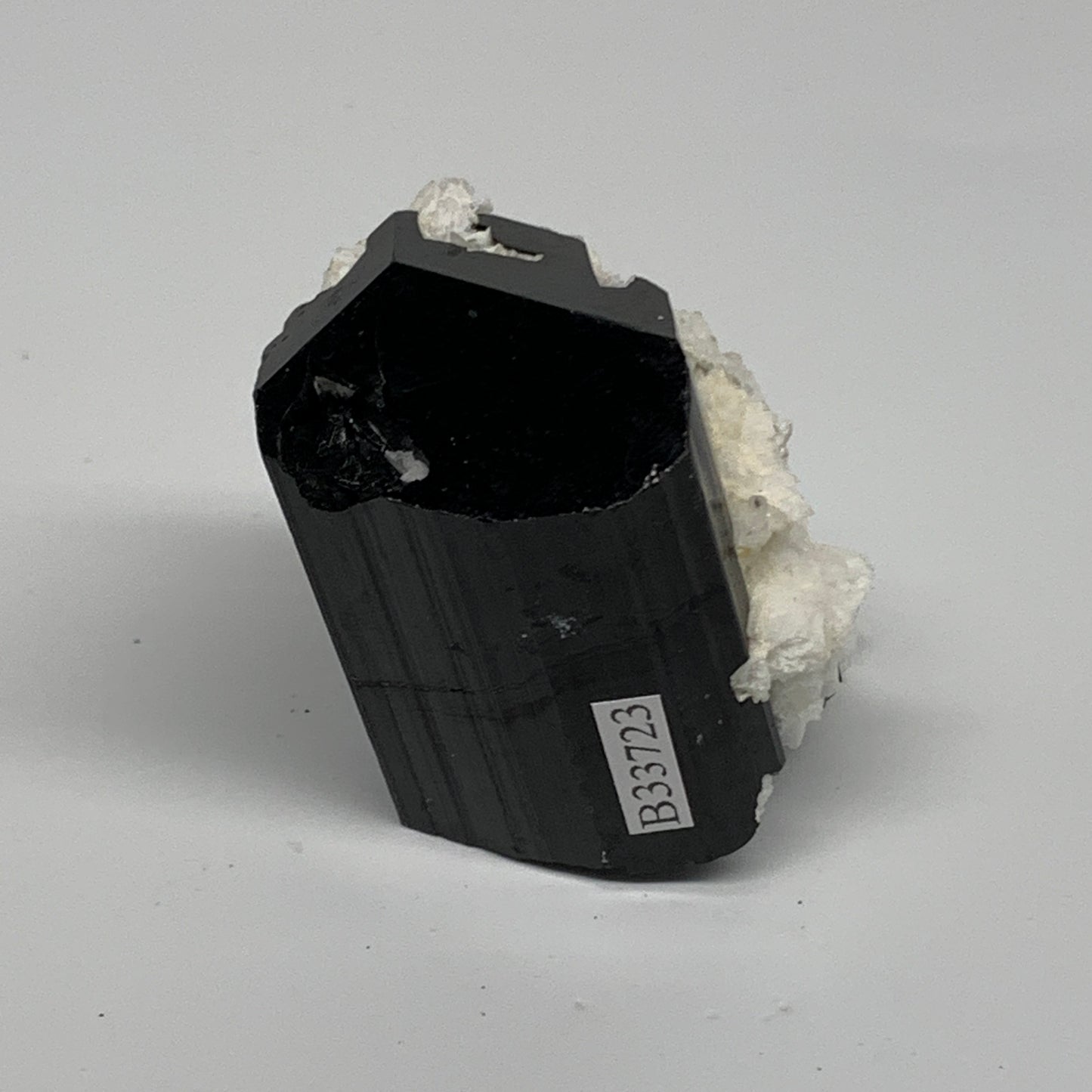 114.1g, 2.3"x1.6"x1.5", Black Tourmaline Phosphorus Mineral Specimen, B33723