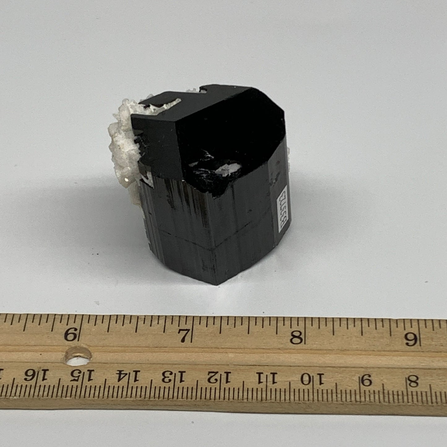 114.1g, 2.3"x1.6"x1.5", Black Tourmaline Phosphorus Mineral Specimen, B33723