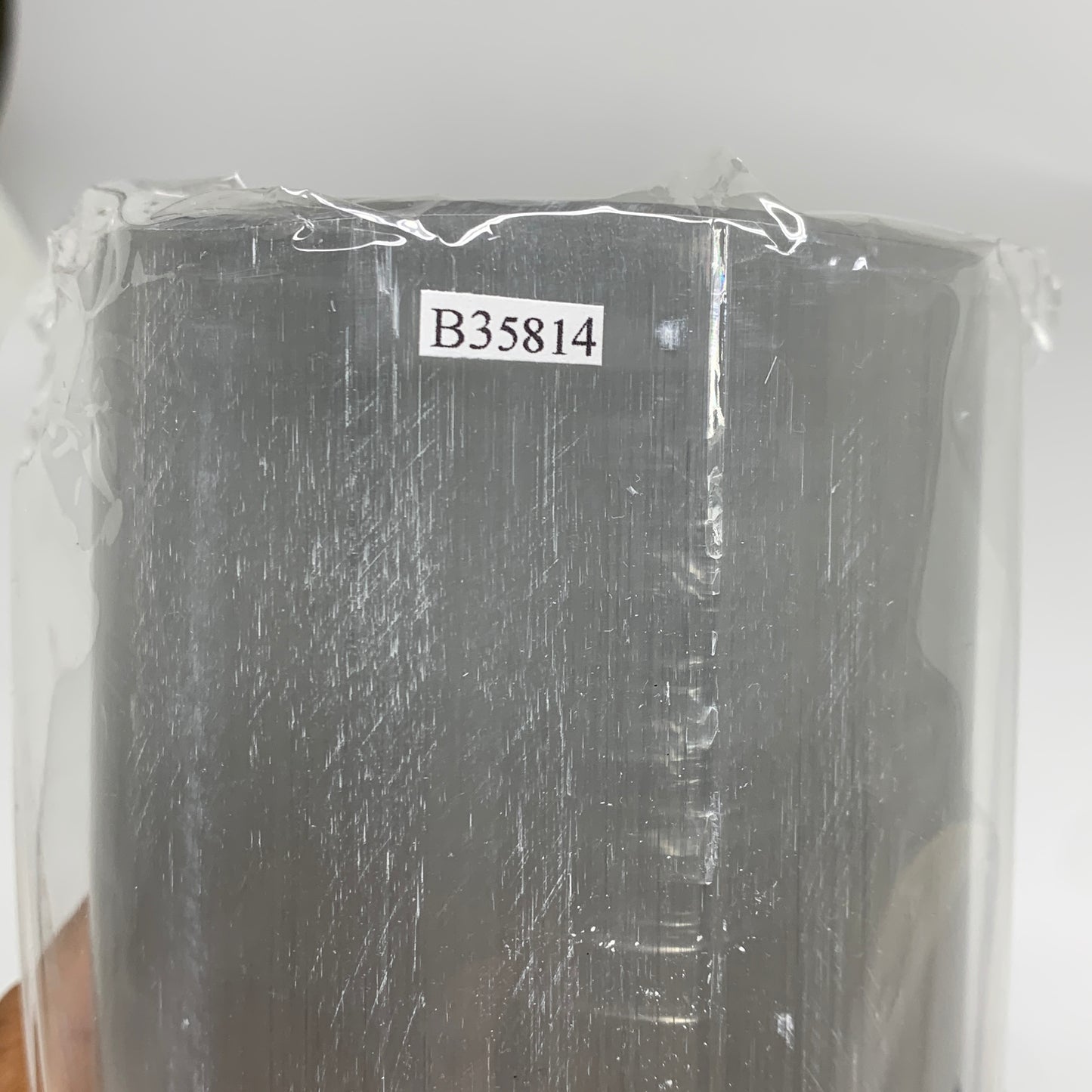 8.9 lbs, 11.6"x3.4" Cylinder Selenite (Satin Spar) Lamp Tower W/Chord, B35814