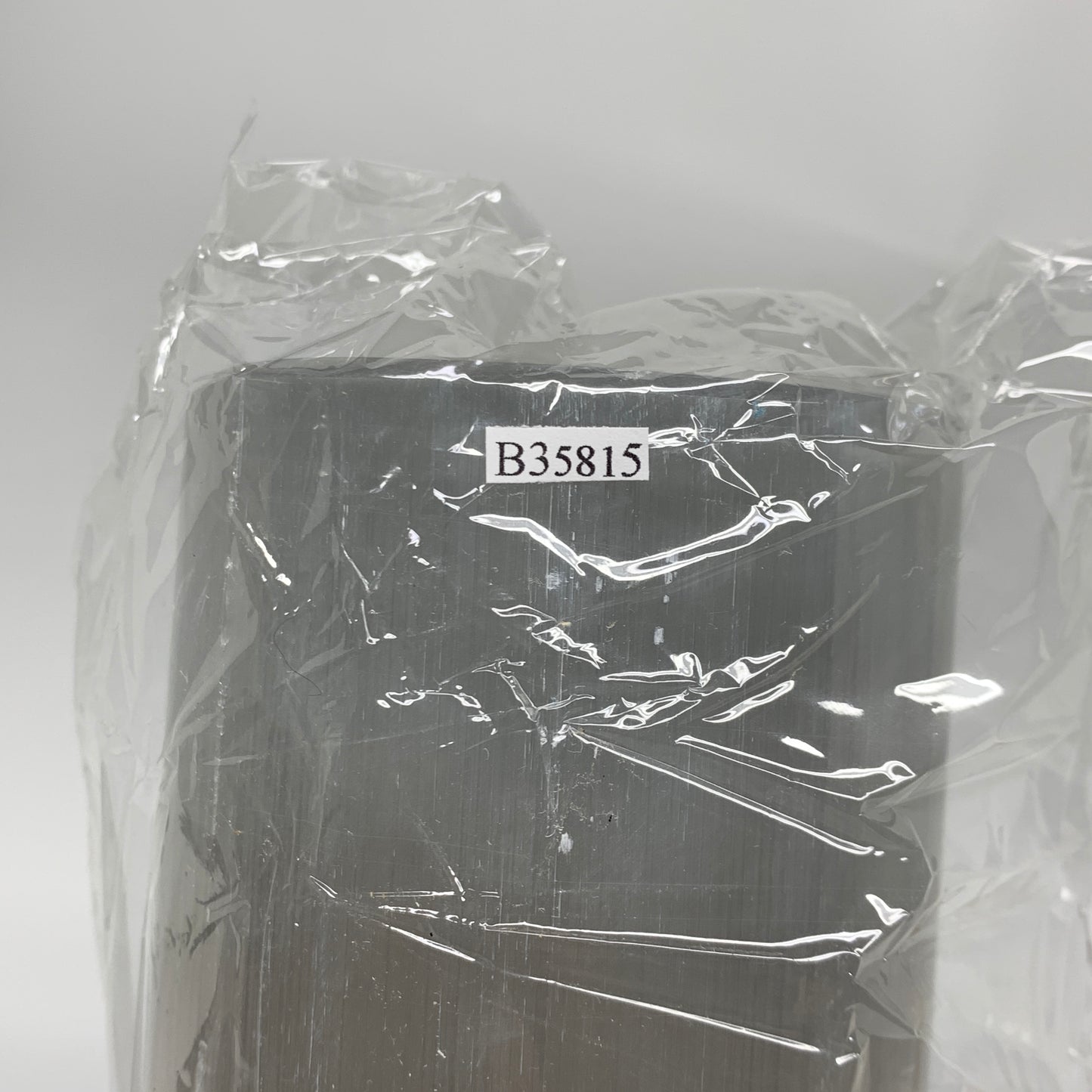 8 lbs, 11.7"x3.4" Cylinder Selenite (Satin Spar) Lamp Tower W/Chord, B35815