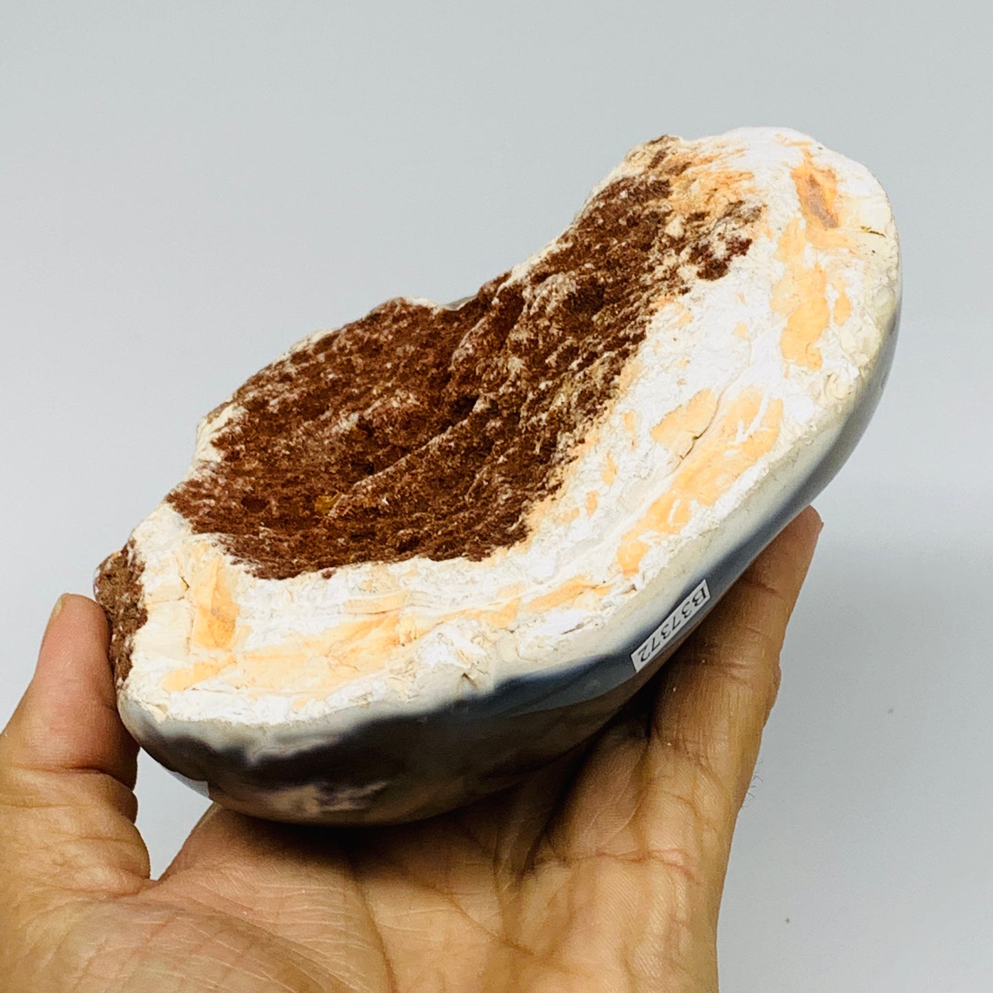 2 lbs, 5.5"x4.6"x1.9" Orca Agate Freeform Reiki Energy Crystal Reiki, B37372