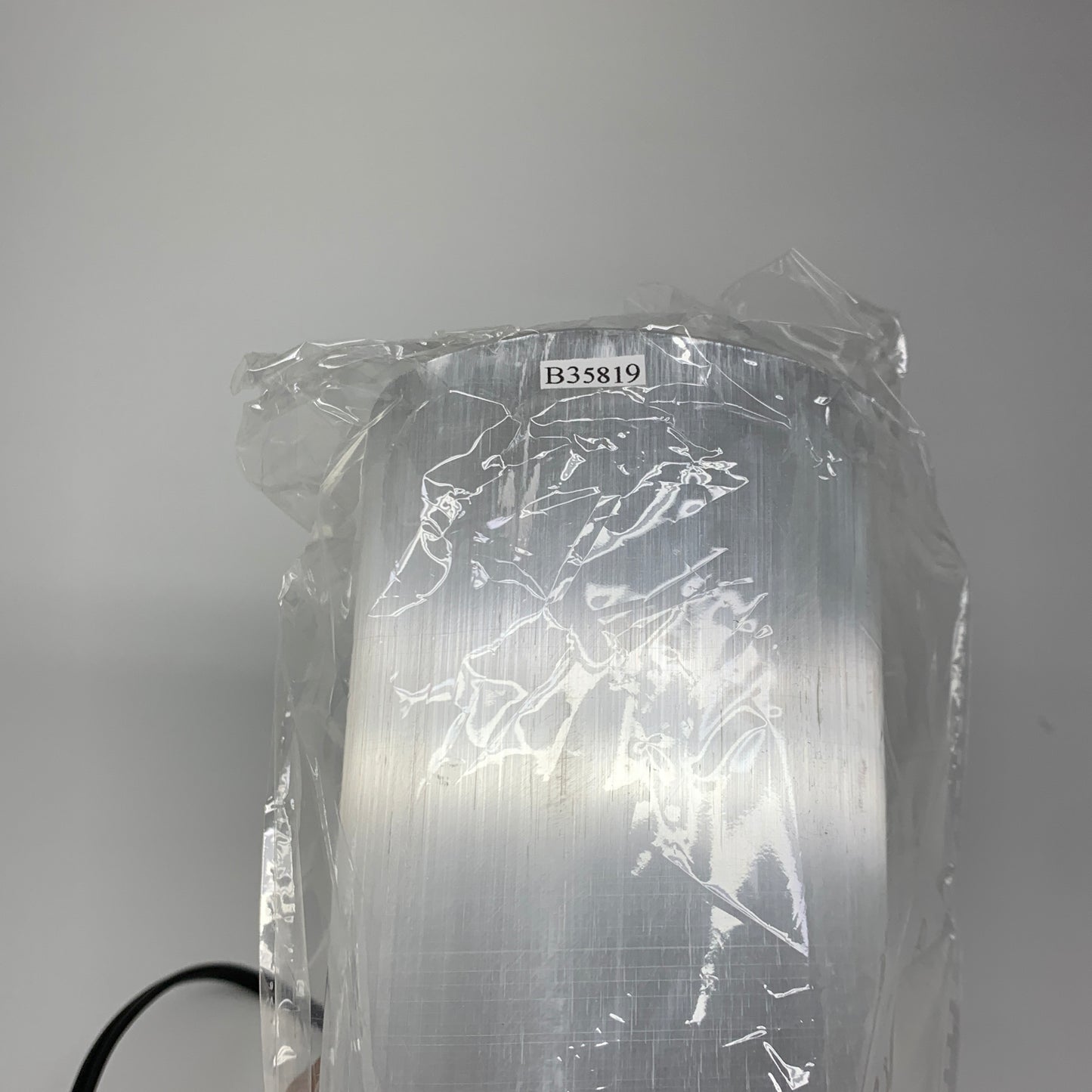 7.6 lbs, 11.6"x3.4" Cylinder Selenite (Satin Spar) Lamp Tower W/Chord, B35819