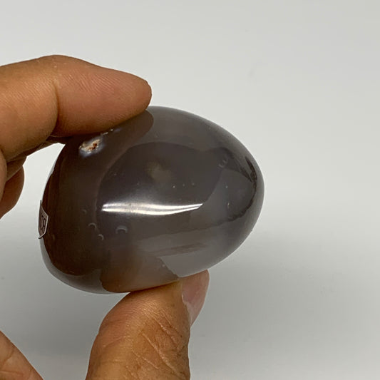 117.4g, 2.1"x1.9"x1.4" Orca Agate Palm-Stone Reiki Energy Crystal Reiki, B28648