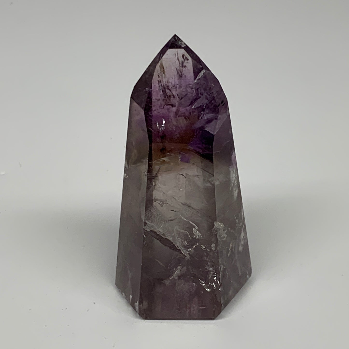 98.7g, 2.9"x1.4"x1.2", Natural Amethyst Tower Point Obelisk @Brazil, B32348