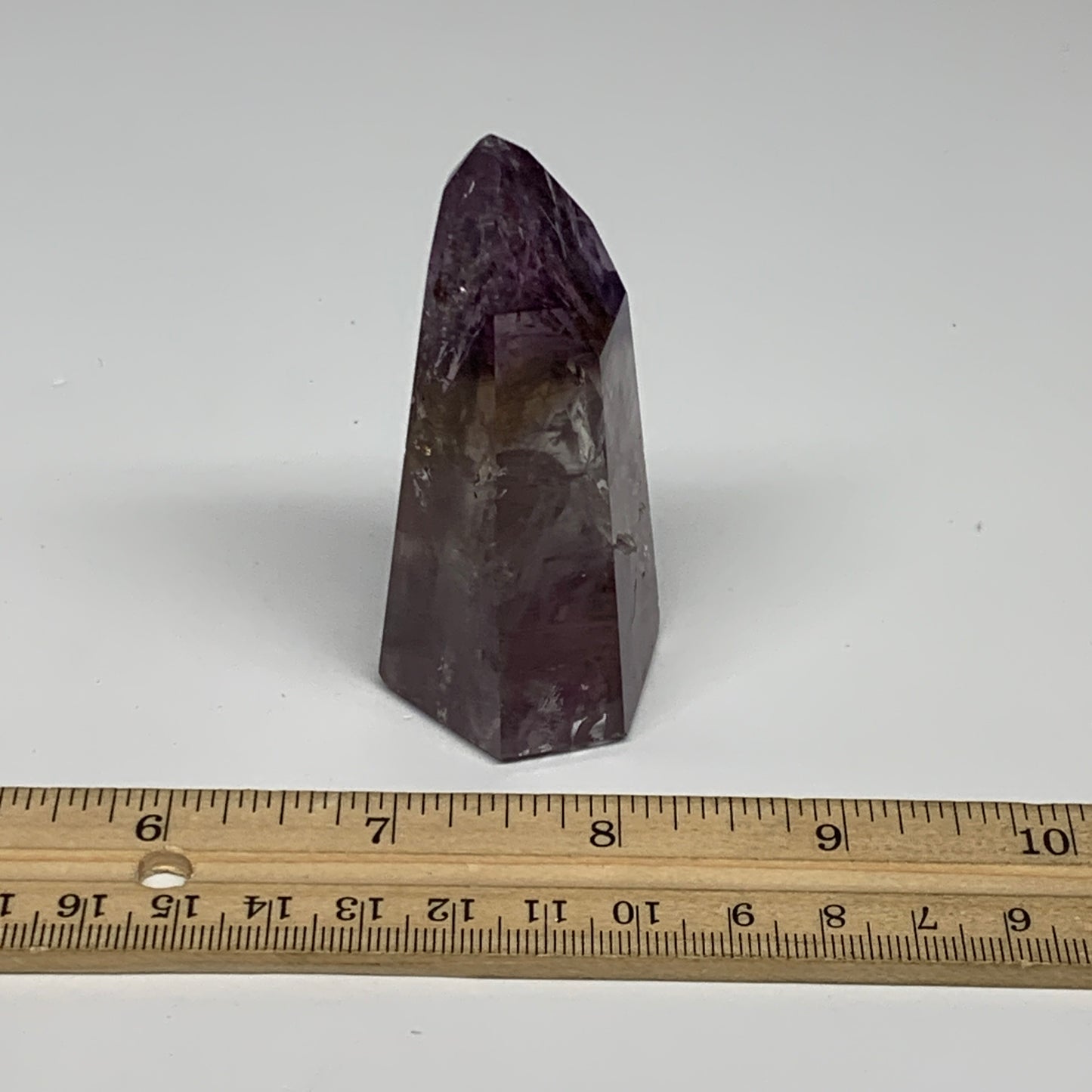 98.7g, 2.9"x1.4"x1.2", Natural Amethyst Tower Point Obelisk @Brazil, B32348
