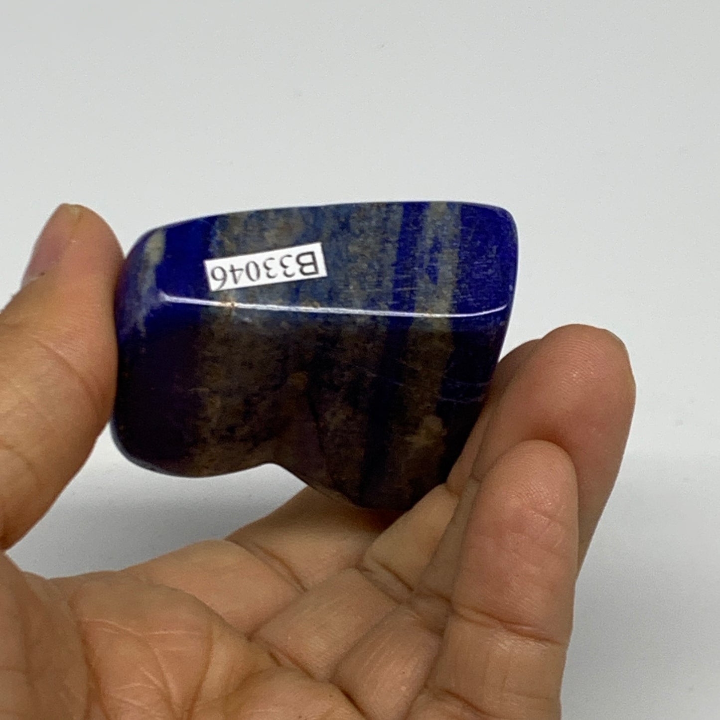 134.8g, 1.8"x1.8"x1.2", Natural Freeform Lapis Lazuli from Afghanistan, B33046