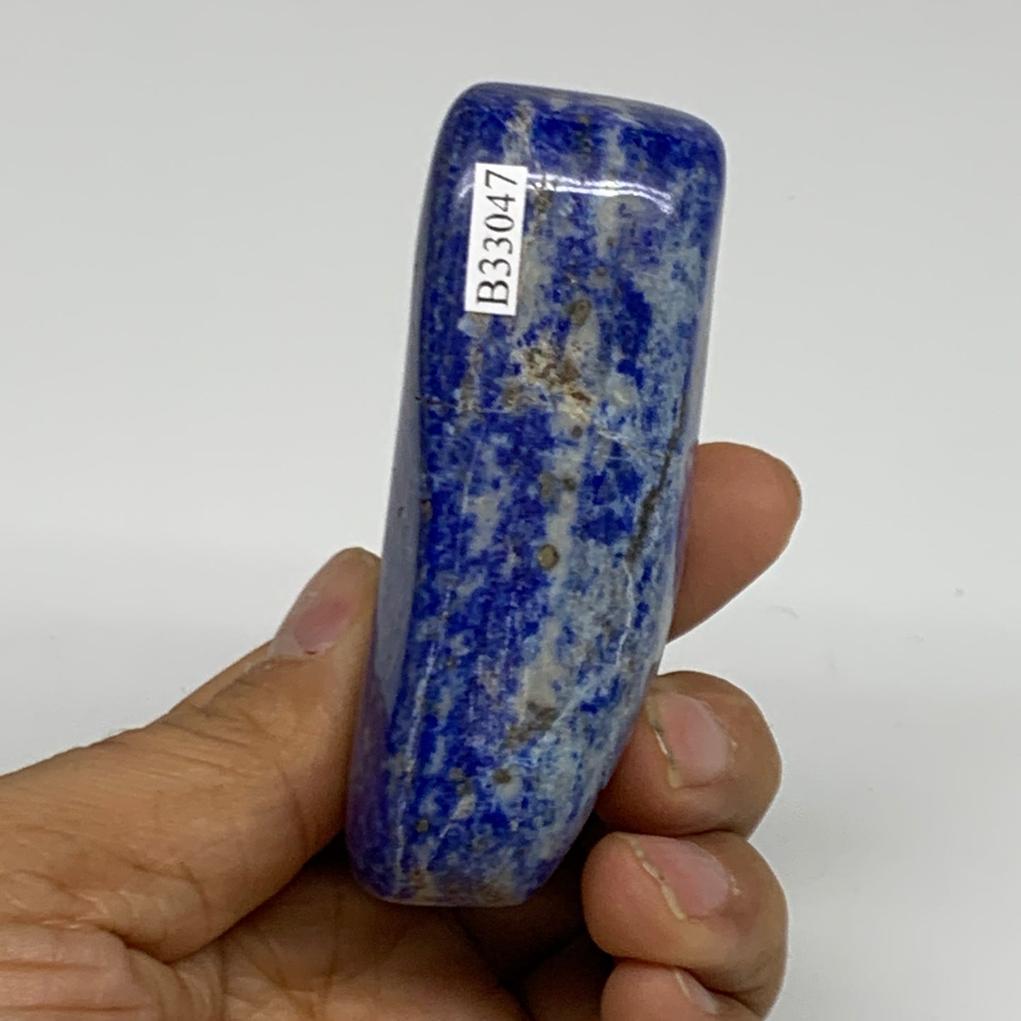 167.4g, 3"x1.7"x1.1", Natural Freeform Lapis Lazuli from Afghanistan, B33047