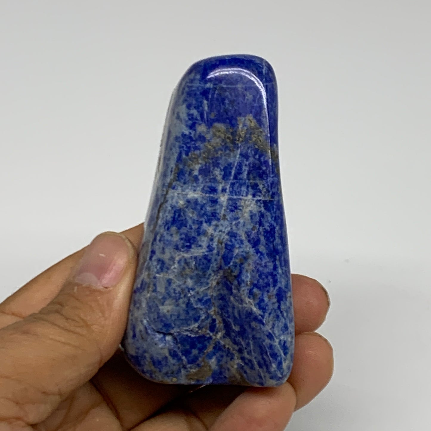 167.4g, 3"x1.7"x1.1", Natural Freeform Lapis Lazuli from Afghanistan, B33047