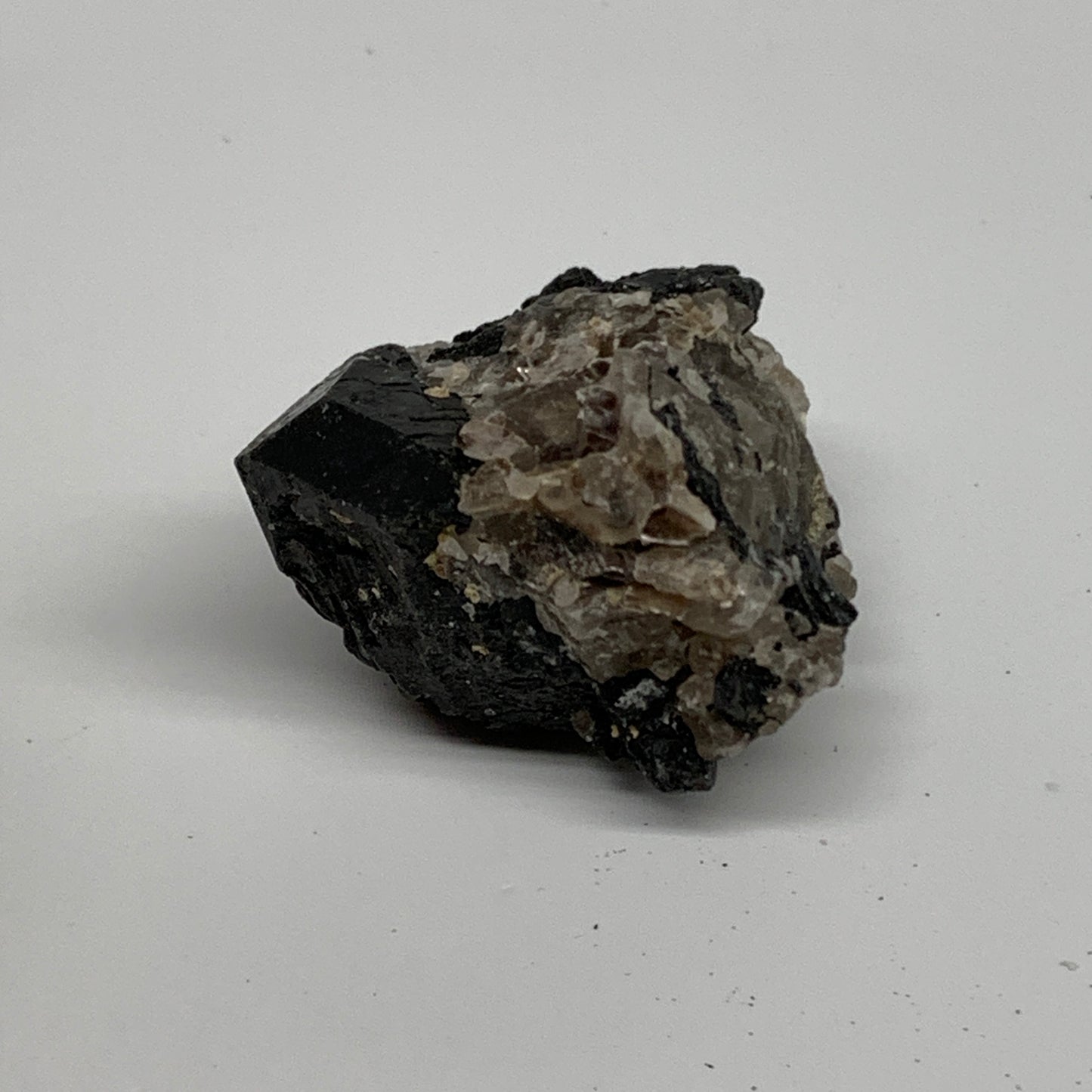 53.8g, 1.7"x1.6"x1.3", Natural Black Tourmaline Mineral Specimen, B33735