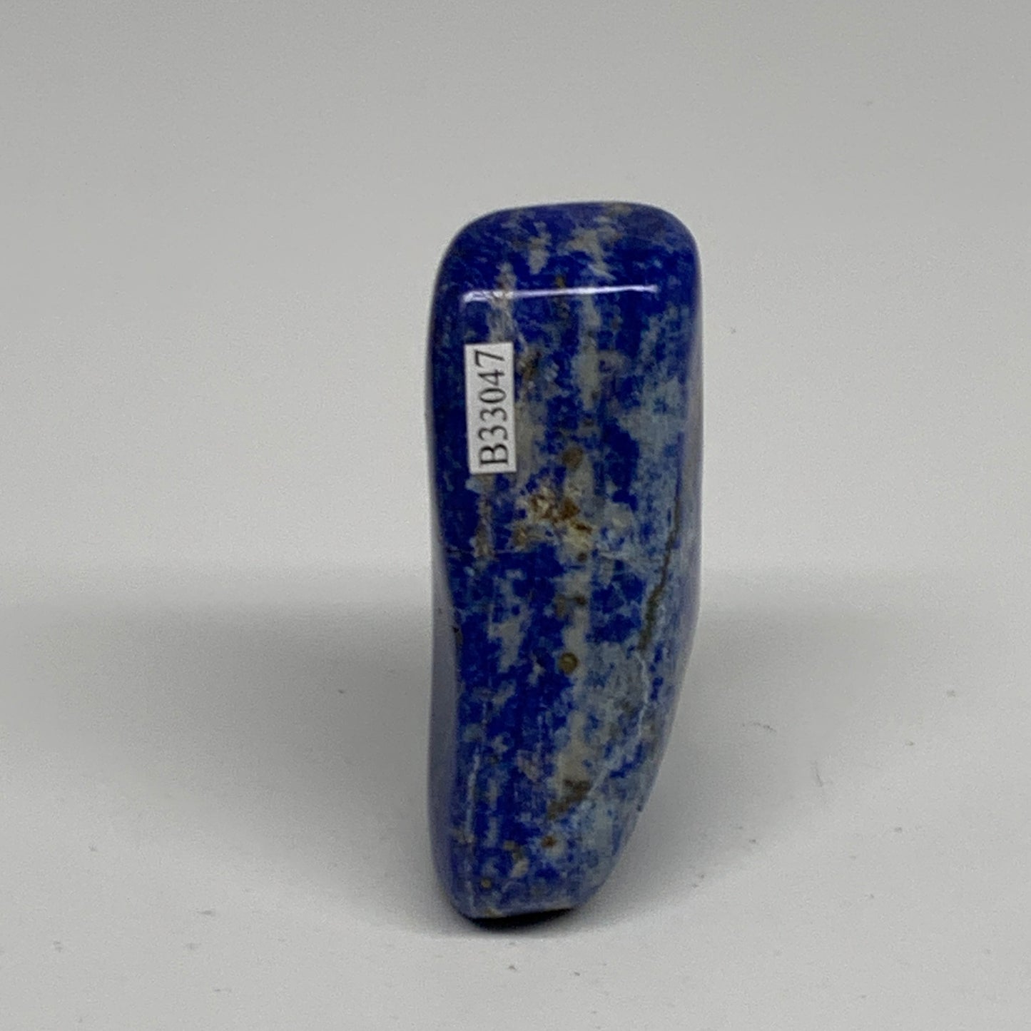 167.4g, 3"x1.7"x1.1", Natural Freeform Lapis Lazuli from Afghanistan, B33047