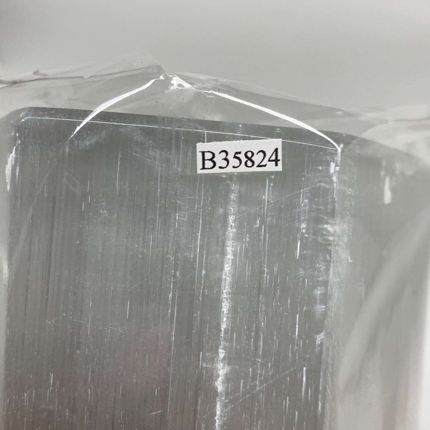 9.3 lbs. 11.75"x3.6", Hexagon Selenite (Satin Spar) Lamp, w/6ft Chord, B35824