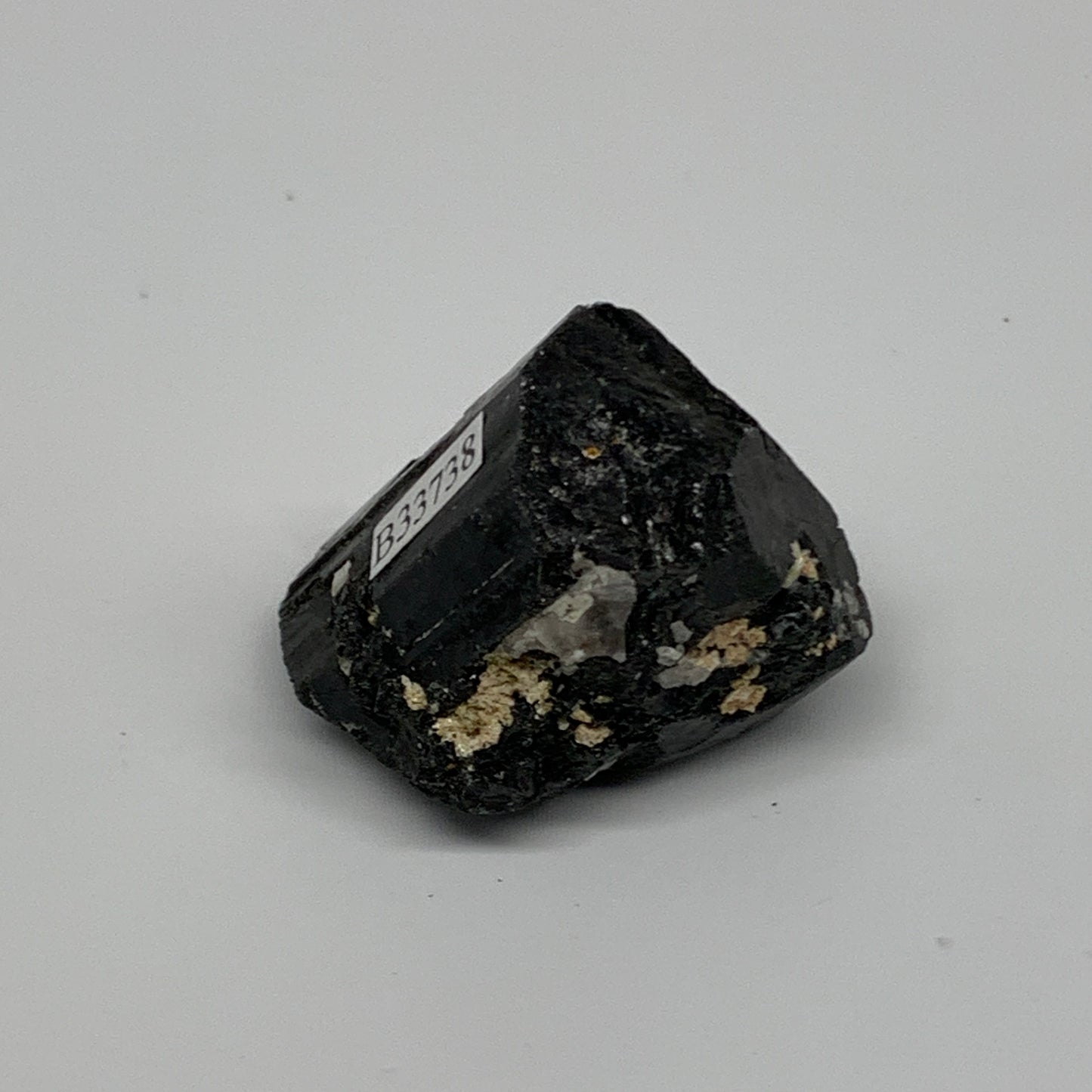 55.3g, 1.8"x1.4"x1.2", Natural Black Tourmaline Mineral Specimen, B33738