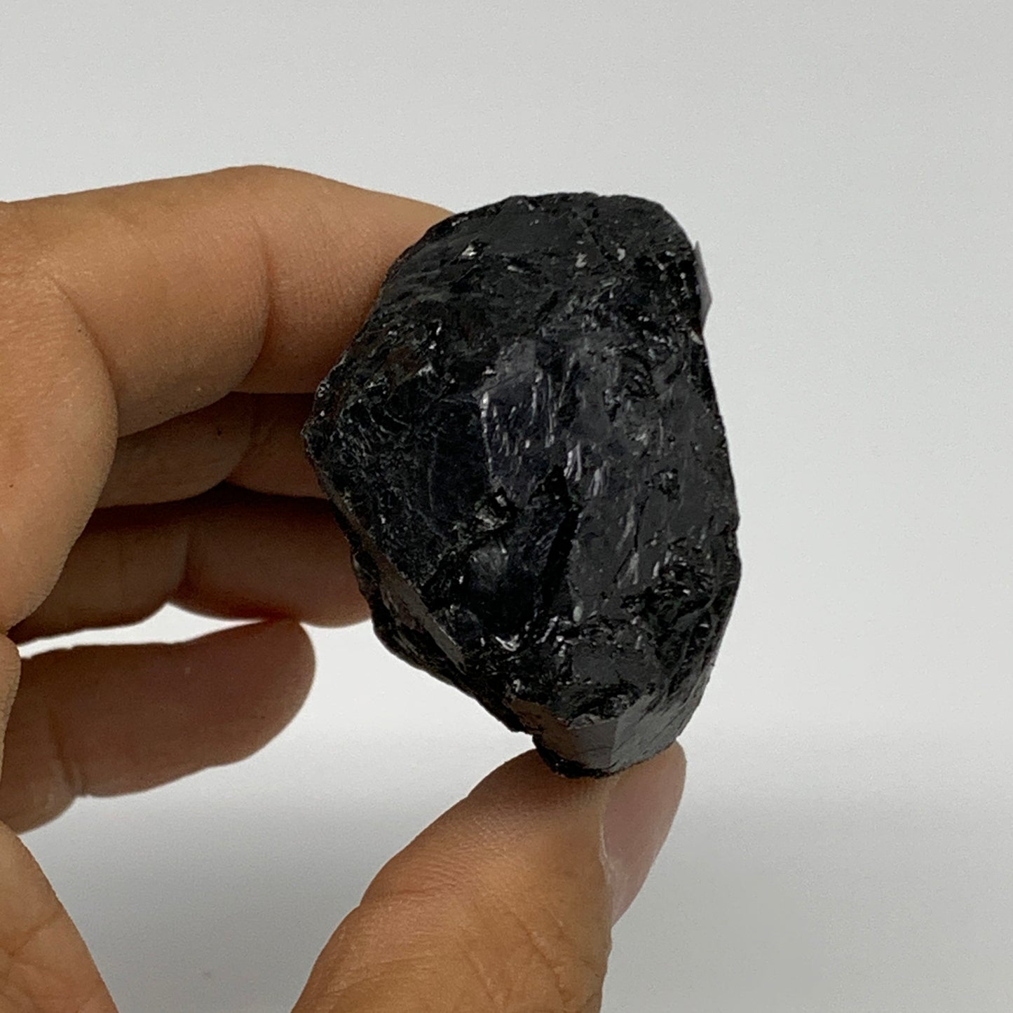 78.4g, 2.2"x1.6"x1.1", Natural Black Tourmaline Mineral Specimen, B33741
