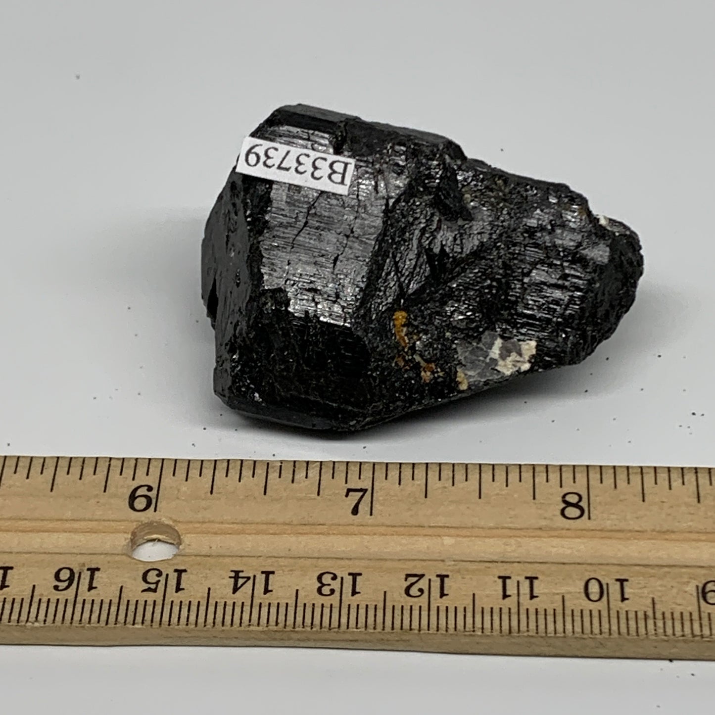 78.4g, 2.2"x1.6"x1.1", Natural Black Tourmaline Mineral Specimen, B33741