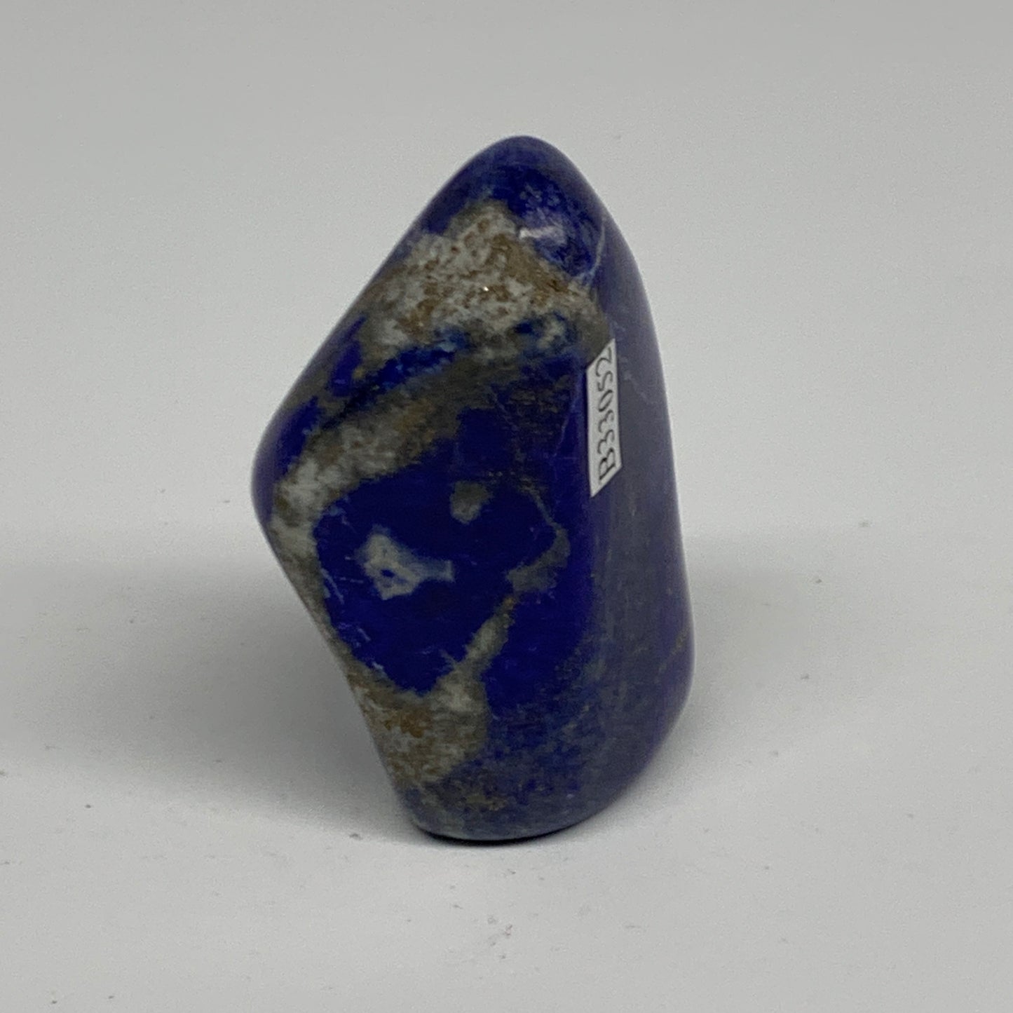 122.8g, 2.6"x1.4"x1", Natural Freeform Lapis Lazuli from Afghanistan, B33052