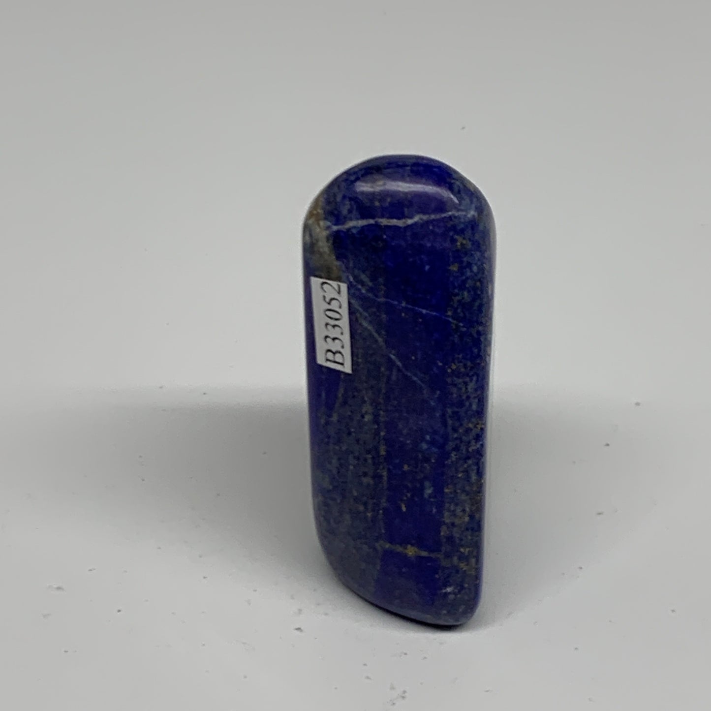 122.8g, 2.6"x1.4"x1", Natural Freeform Lapis Lazuli from Afghanistan, B33052