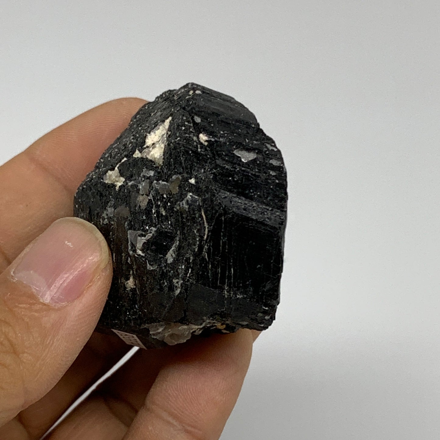 96.1g, 1.3"x1.8"x1.3", Natural Black Tourmaline Mineral Specimen, B33741