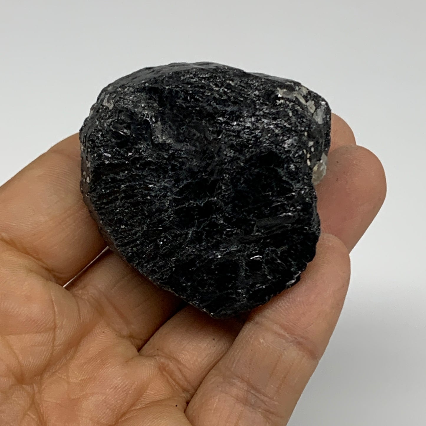 96.1g, 1.3"x1.8"x1.3", Natural Black Tourmaline Mineral Specimen, B33741