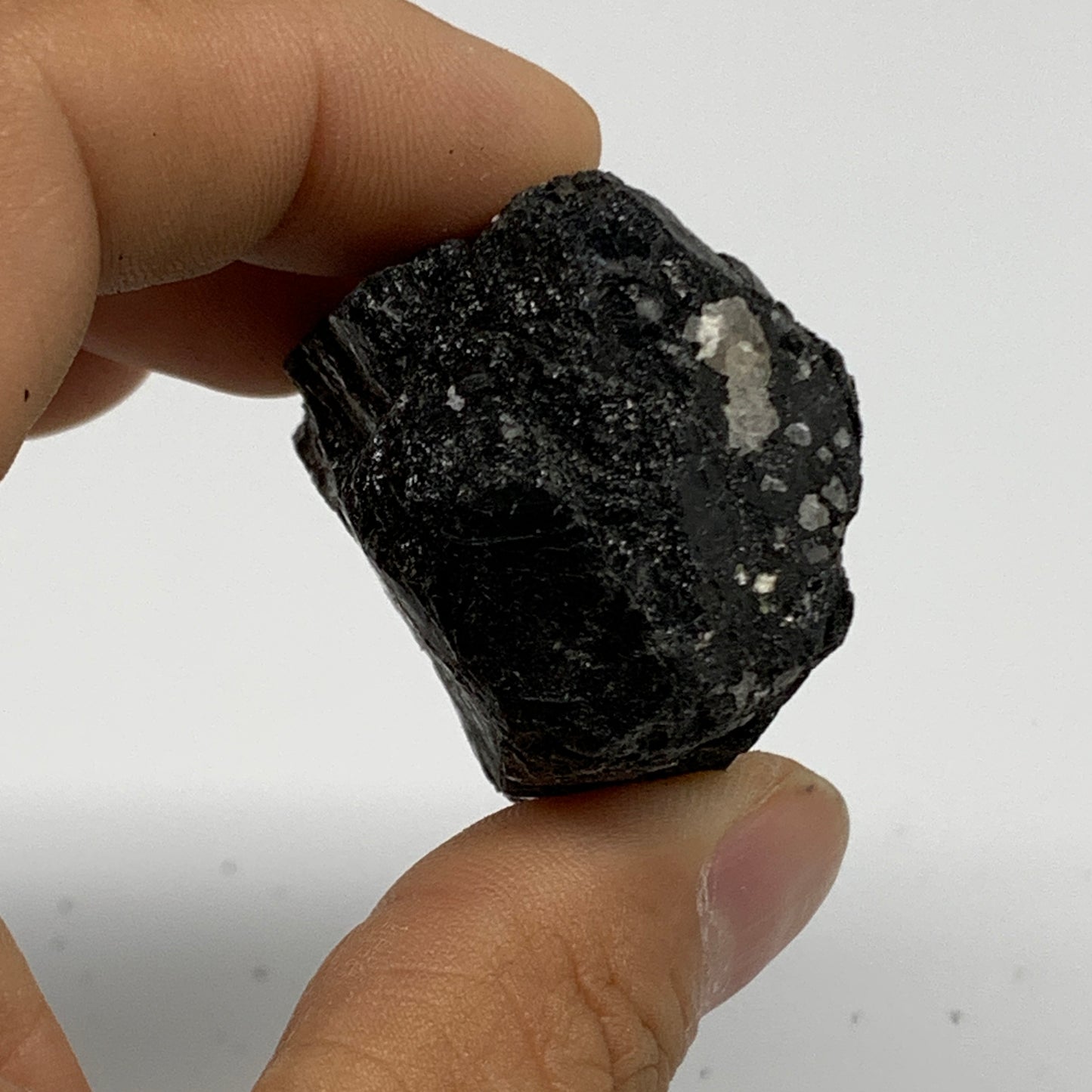 78.8g, 1.9"x1.3"x1.1", Natural Black Tourmaline Mineral Specimen, B33744