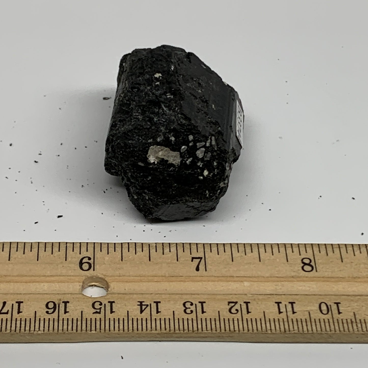 78.8g, 1.9"x1.3"x1.1", Natural Black Tourmaline Mineral Specimen, B33744