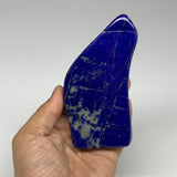308.7g, 4.4"x2.2"x0.7", Natural Polished Freeform Lapis Lazuli @Afghanistan,B302