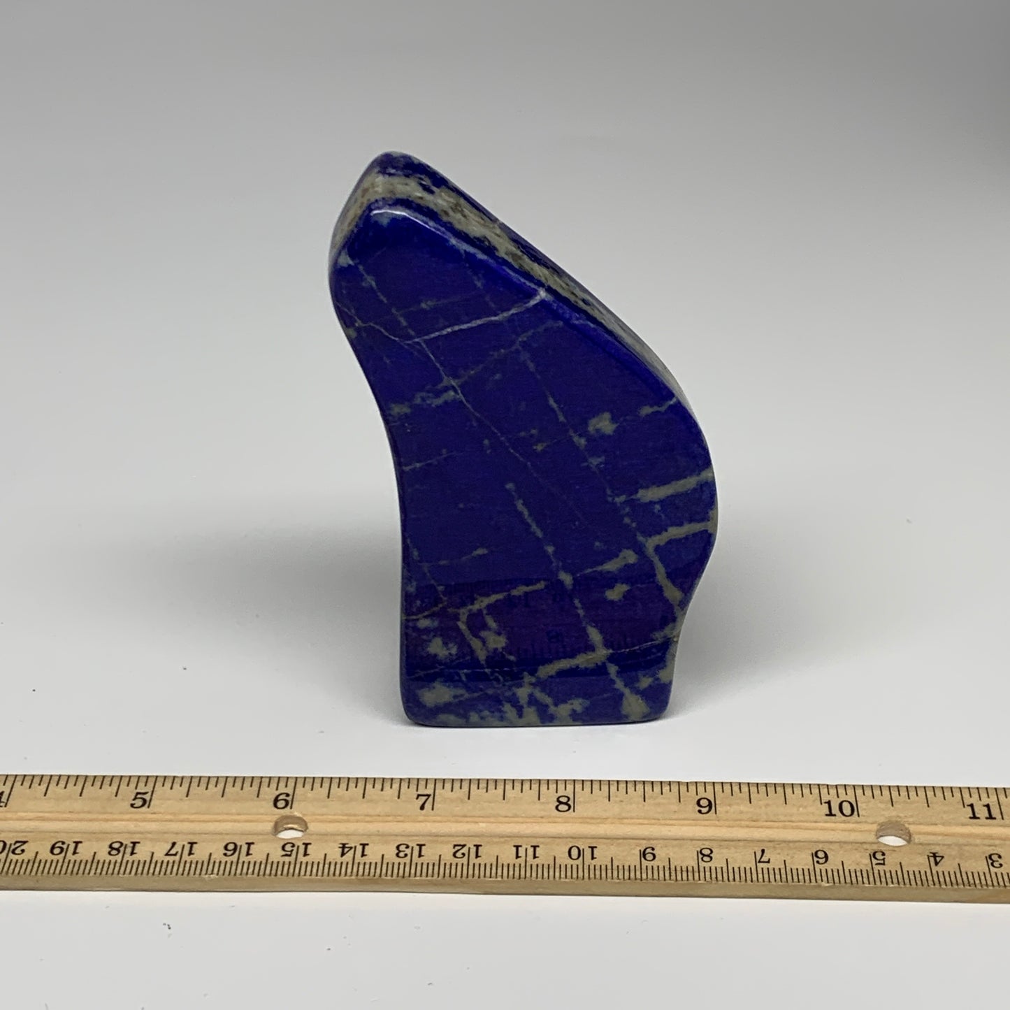 308.7g, 4.4"x2.2"x0.7", Natural Polished Freeform Lapis Lazuli @Afghanistan,B302