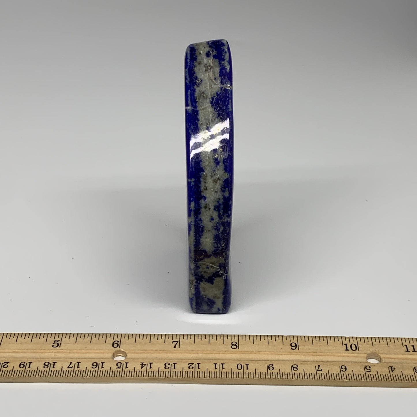 308.7g, 4.4"x2.2"x0.7", Natural Polished Freeform Lapis Lazuli @Afghanistan,B302