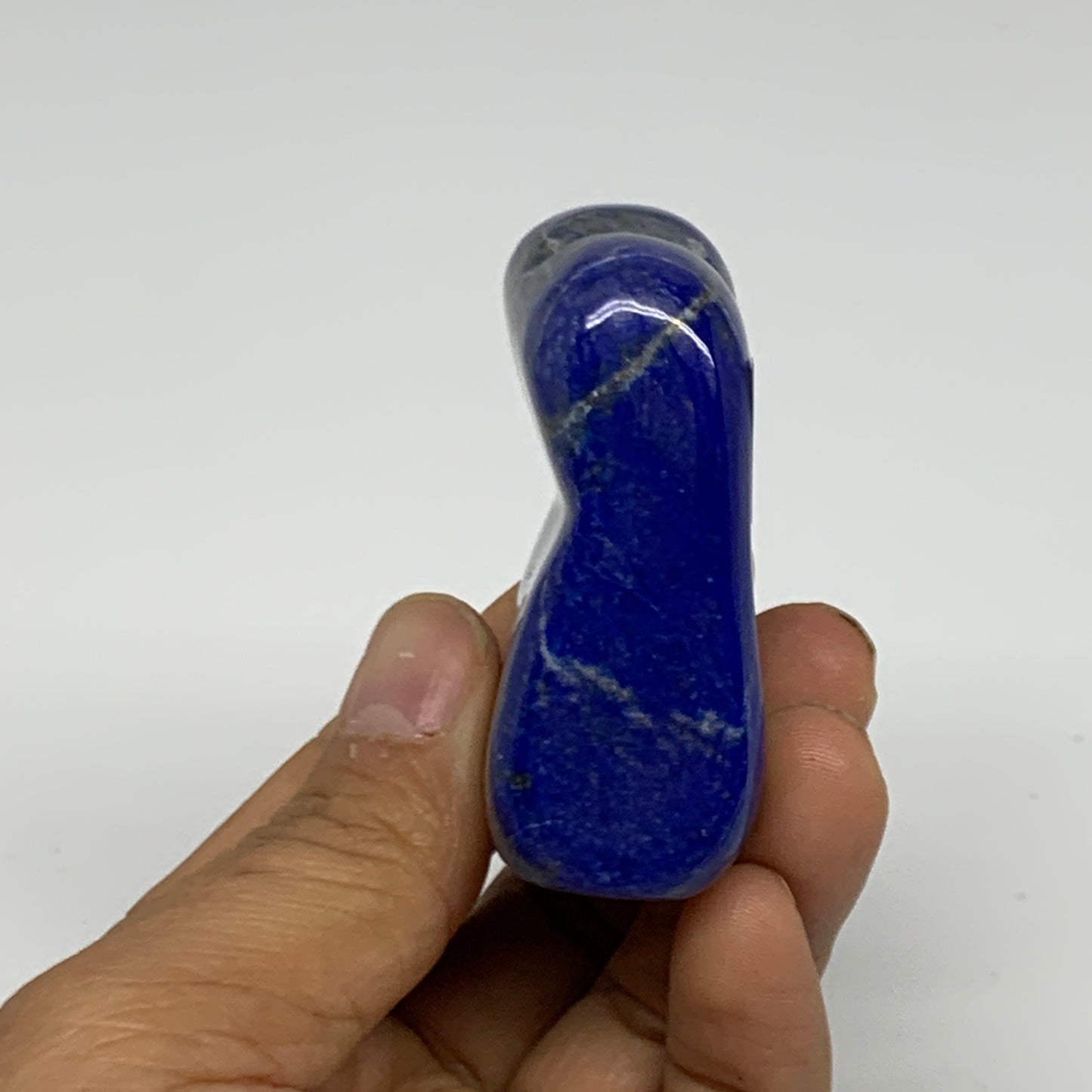 122.1g, 2.2"x1.7"x0.9", Natural Freeform Lapis Lazuli from Afghanistan, B33059