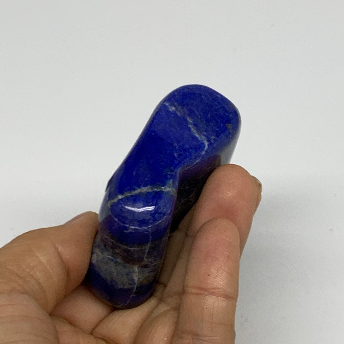 122.1g, 2.2"x1.7"x0.9", Natural Freeform Lapis Lazuli from Afghanistan, B33059