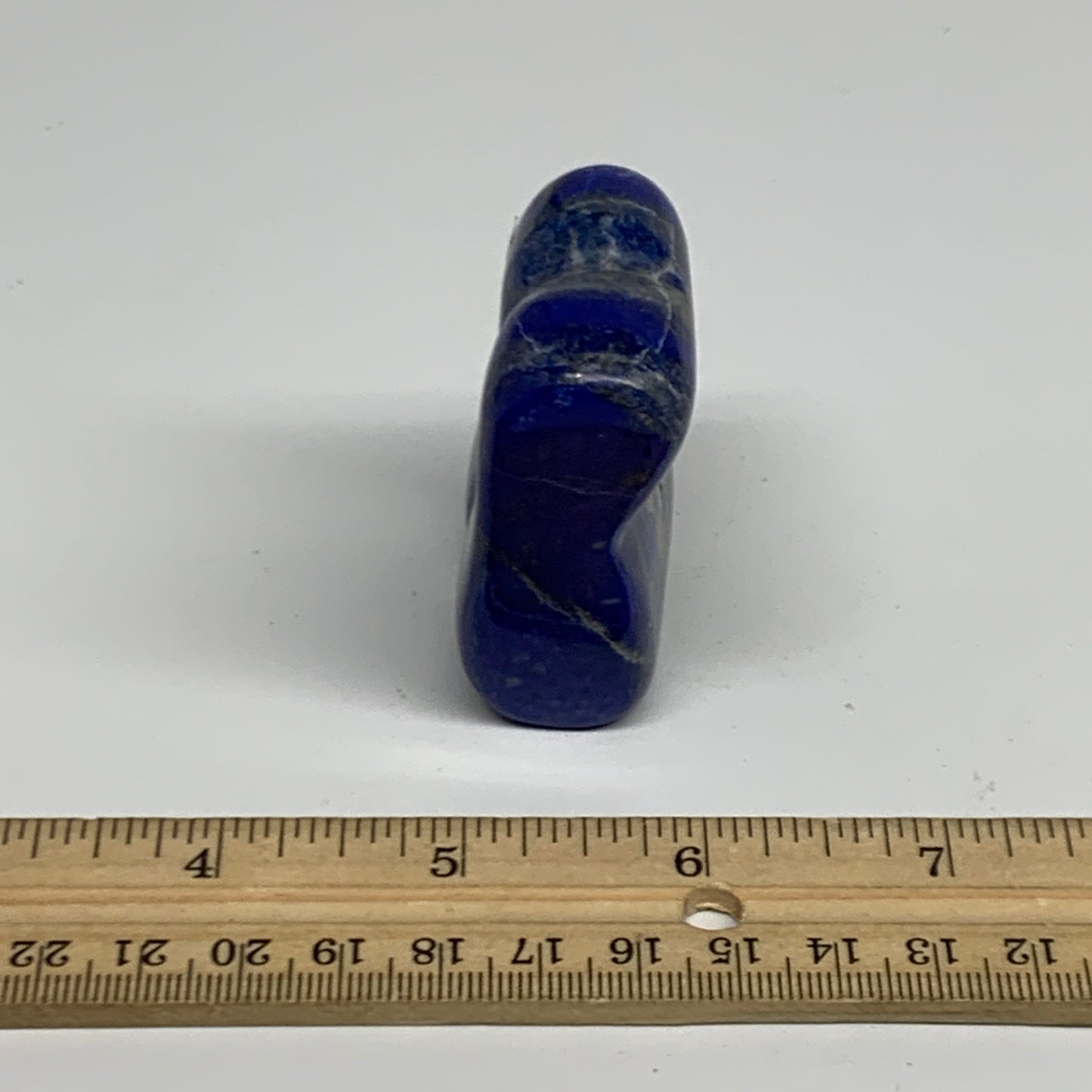 122.1g, 2.2"x1.7"x0.9", Natural Freeform Lapis Lazuli from Afghanistan, B33059
