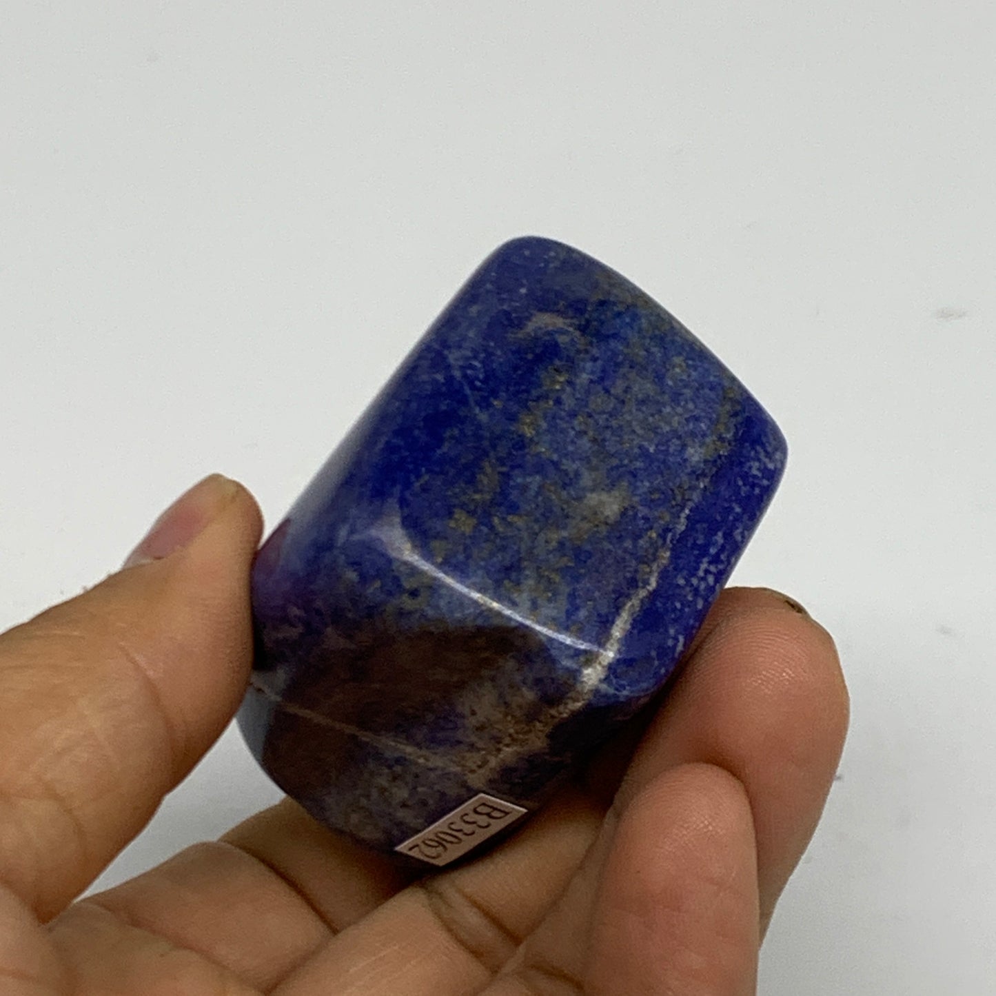 147.8g, 2"x1.8"x1.3", Natural Freeform Lapis Lazuli from Afghanistan, B33062