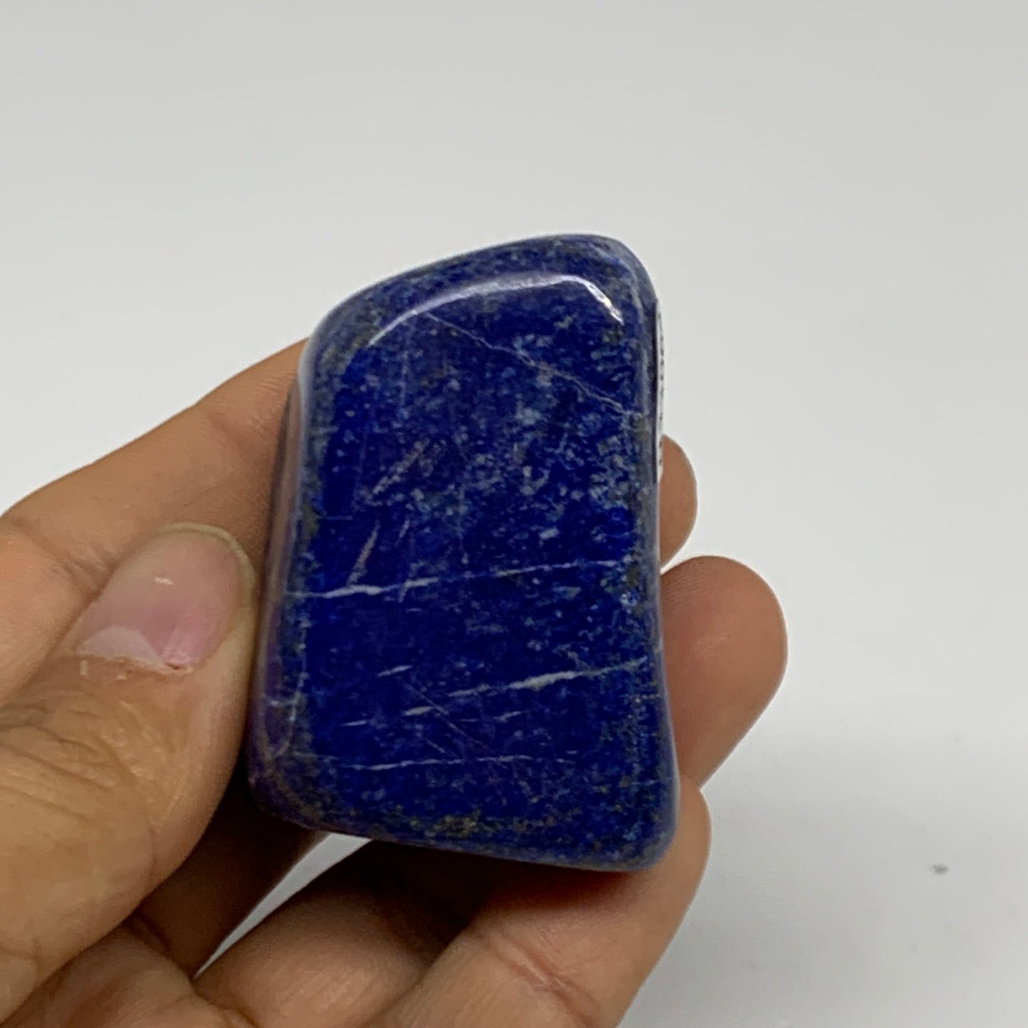 114.8g, 2"x1.4"x1.3", Natural Freeform Lapis Lazuli from Afghanistan, B33064
